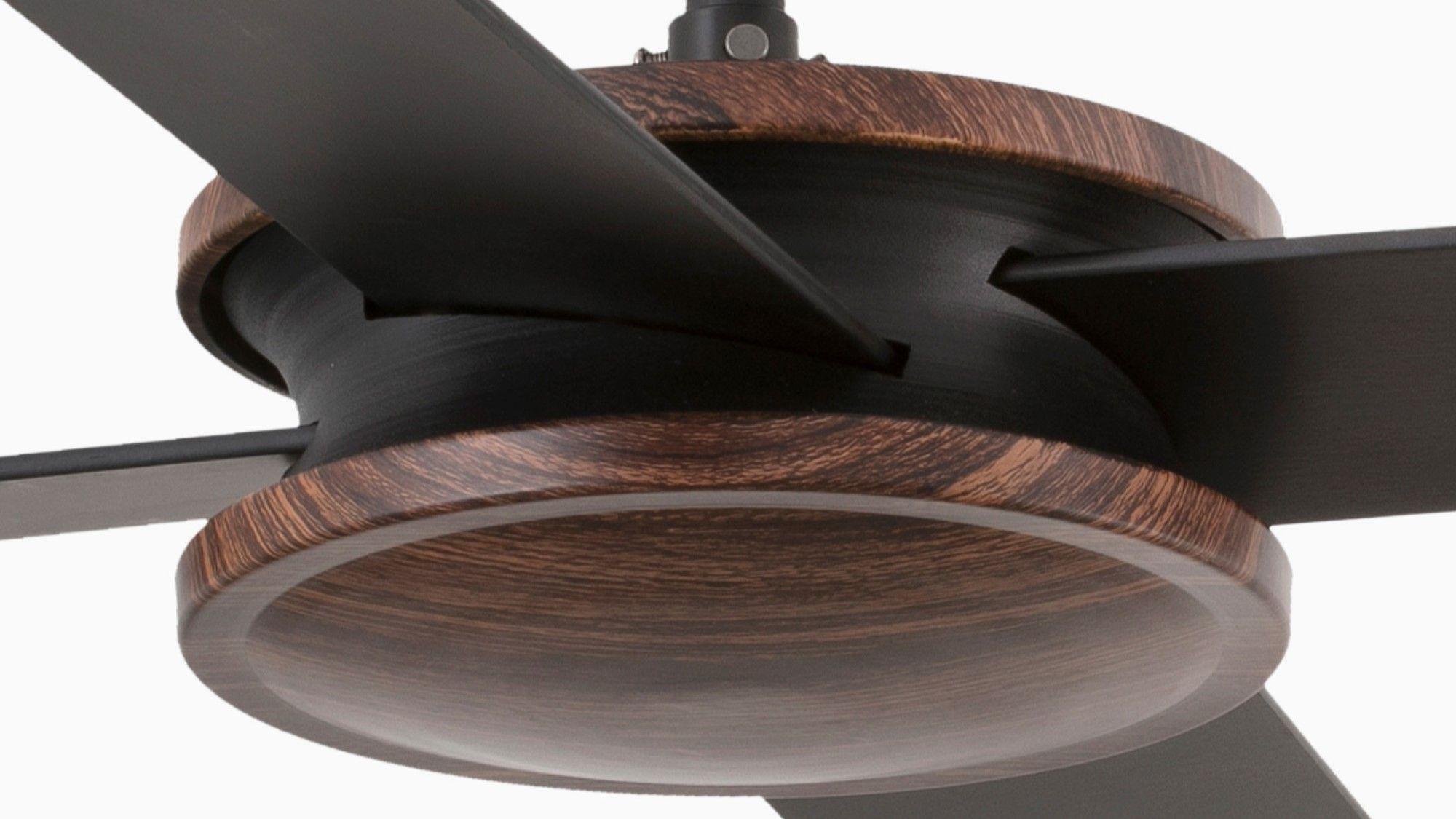 Polea 132cm Black-Walnut Remote with Control by Faro