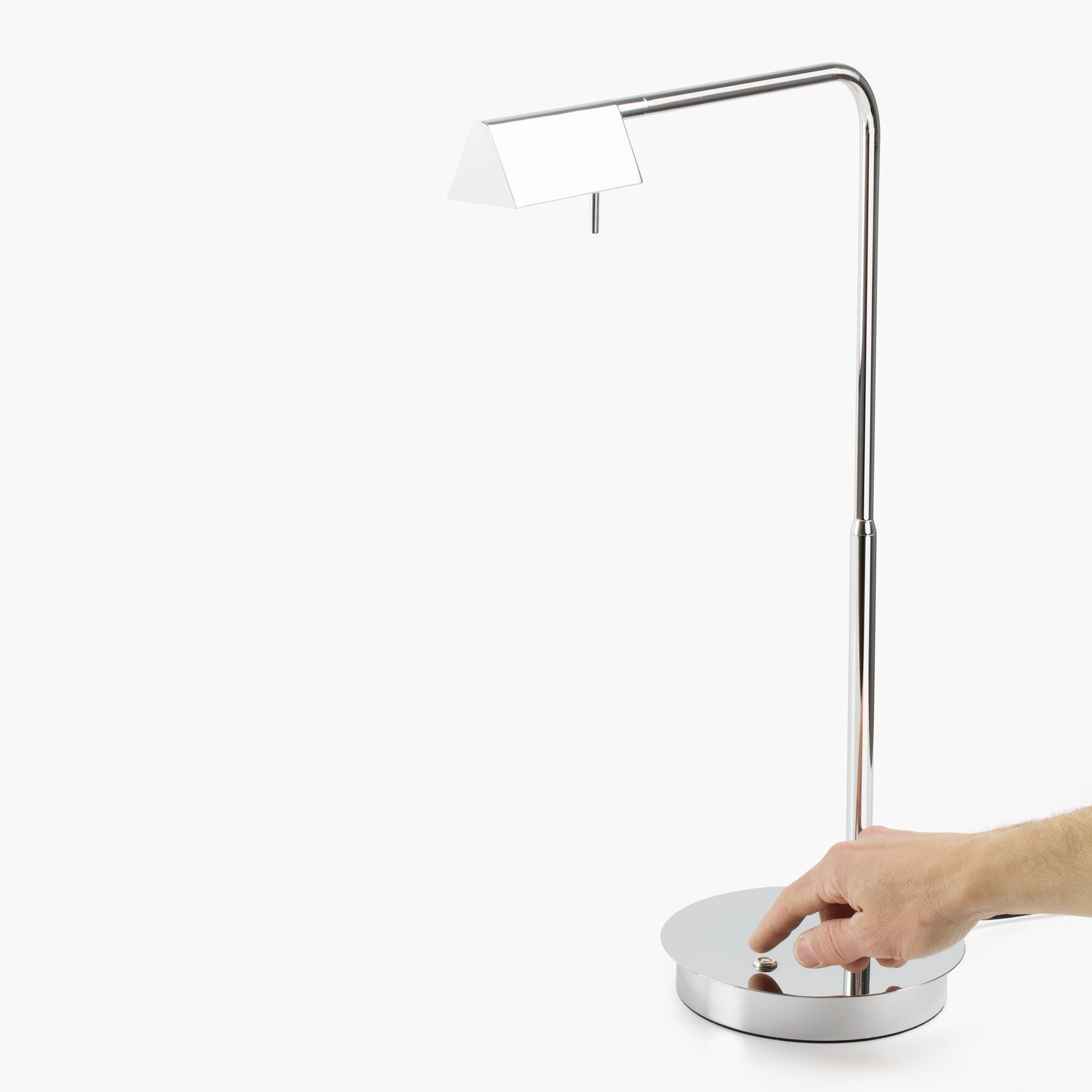 ACADEMY Chrome table lamp