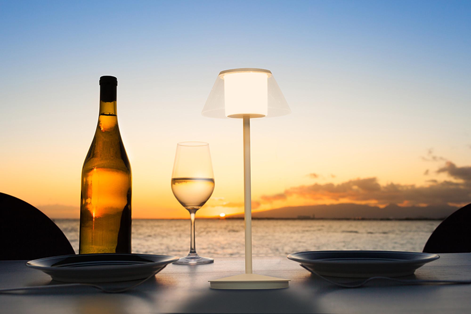 K5 Rechargeable Battery Operated  Lantern, 2W LED, 3000K, 230lm, IP54, USB Charging Cable Included, White, 3yrs Warranty