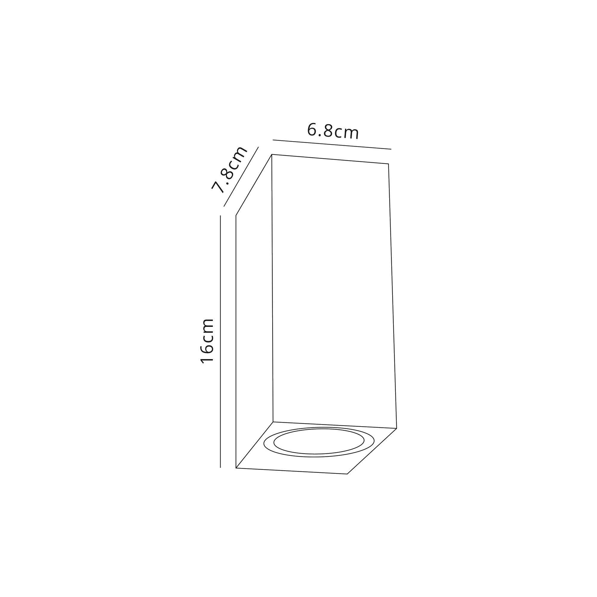 Tomar Rectangle Wall Lamp