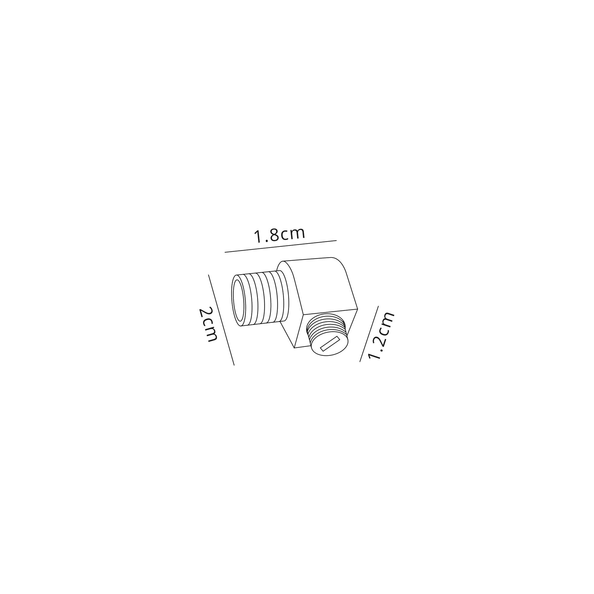 Additions Cable Grip Clear With 8mm Thread