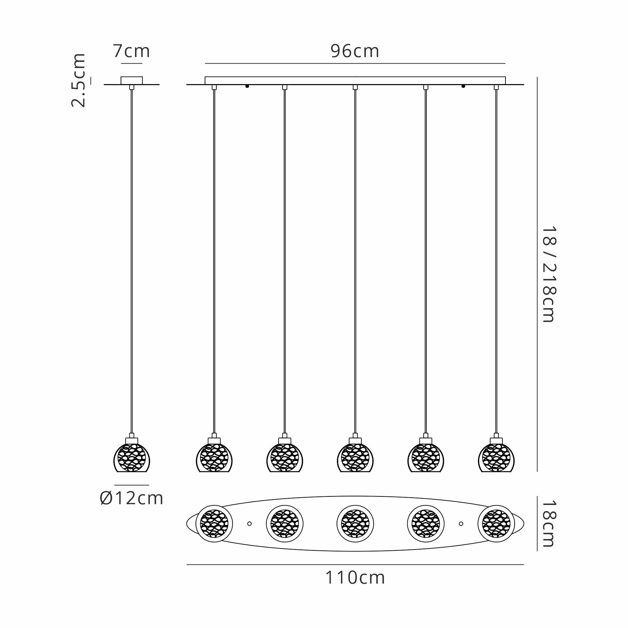 Talia Pendant Linear