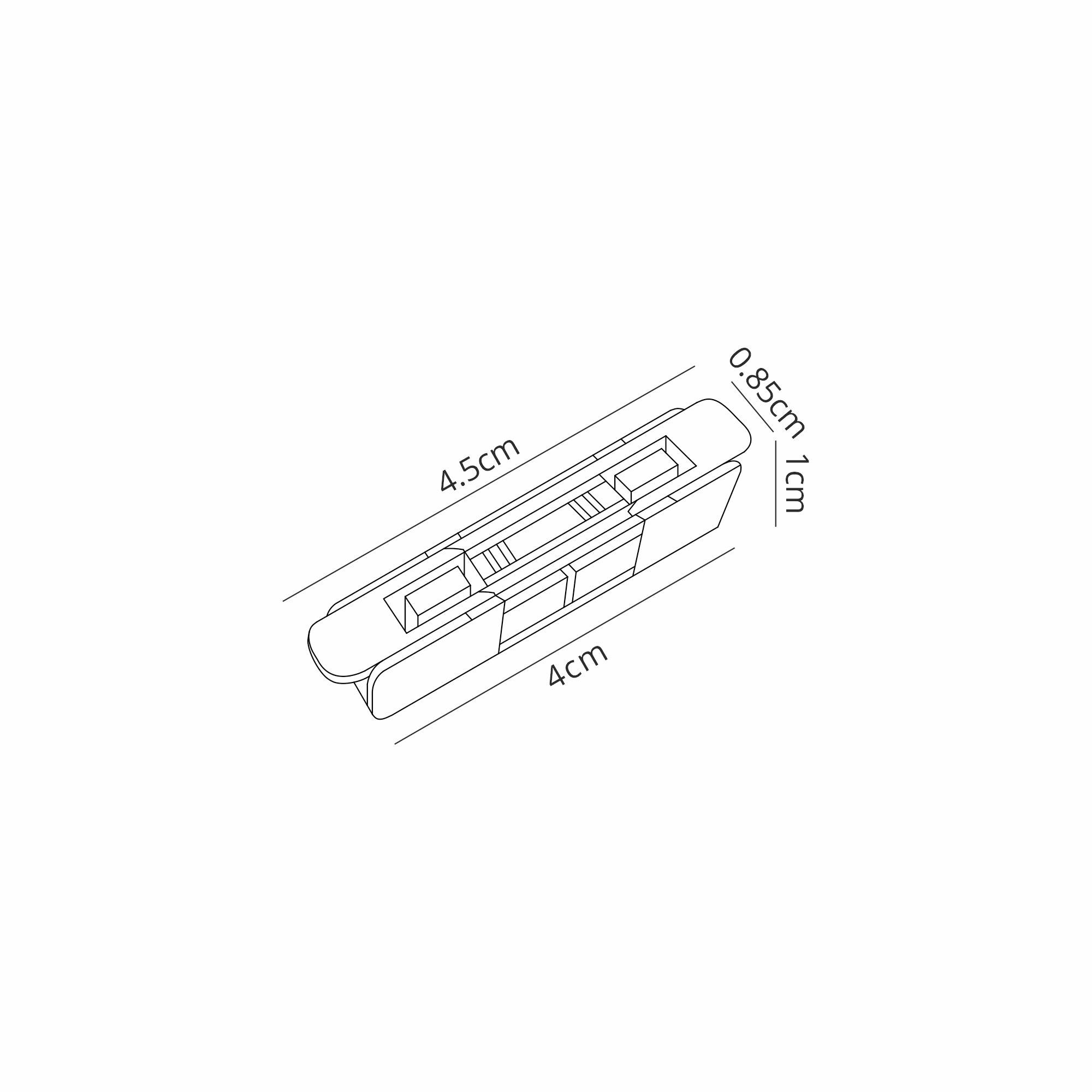 Additions 1 Circuit Inline Quick Connector Clear