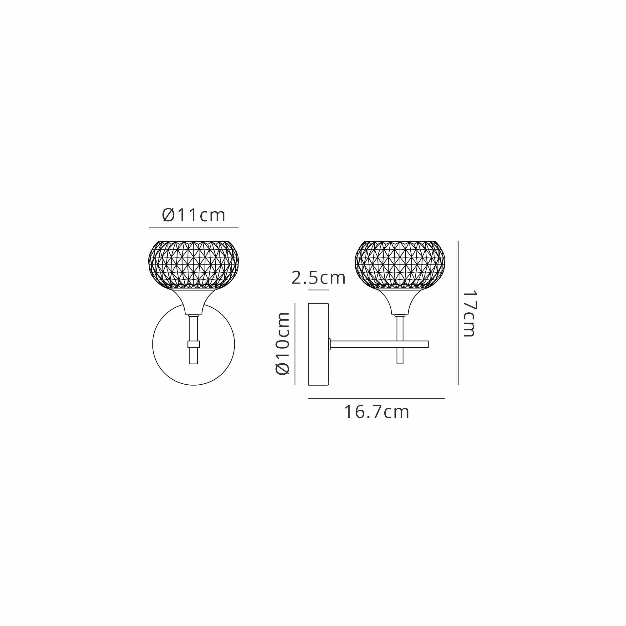 Aria Wall Light