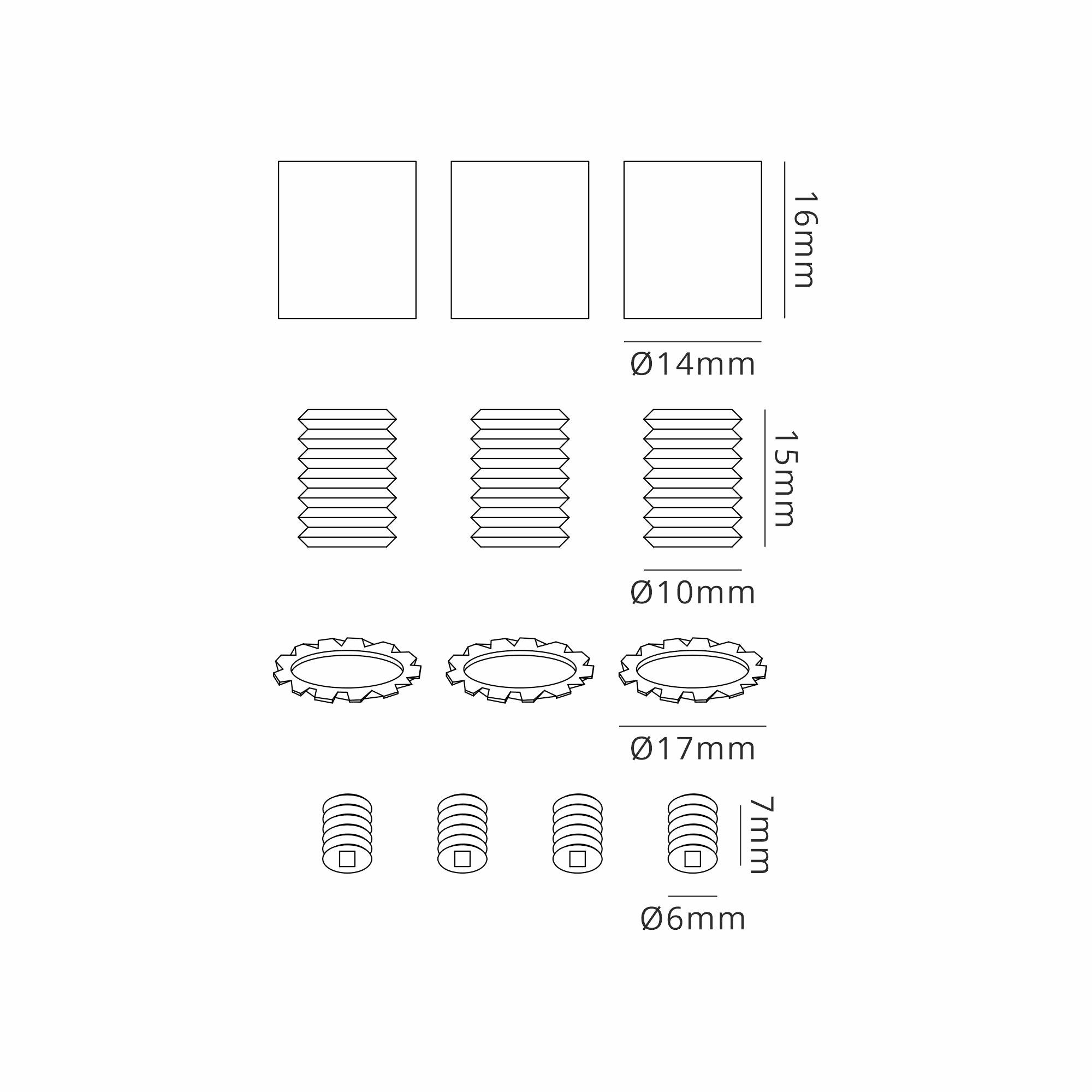 Hayes Metal Cable Grip Kit