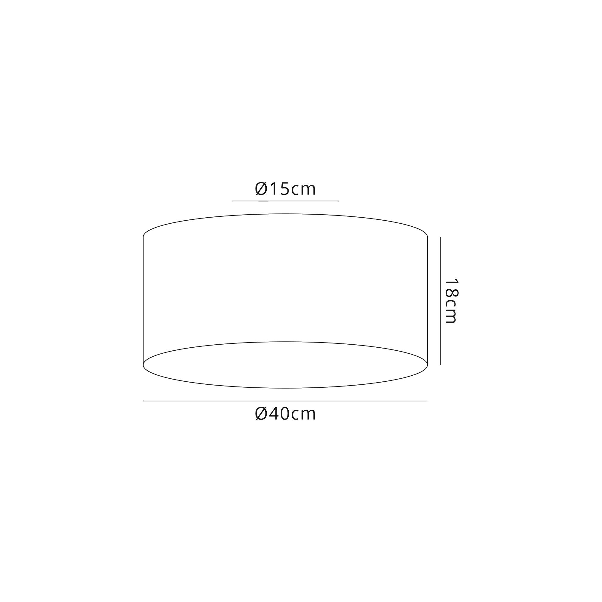 Baymont White 3 Light E27 Universal Flush Ceiling Fixture With 40cm x 18cm Faux Silk Shade, Ivory Pearl/White Laminate & Frosted Acrylic Diffuser