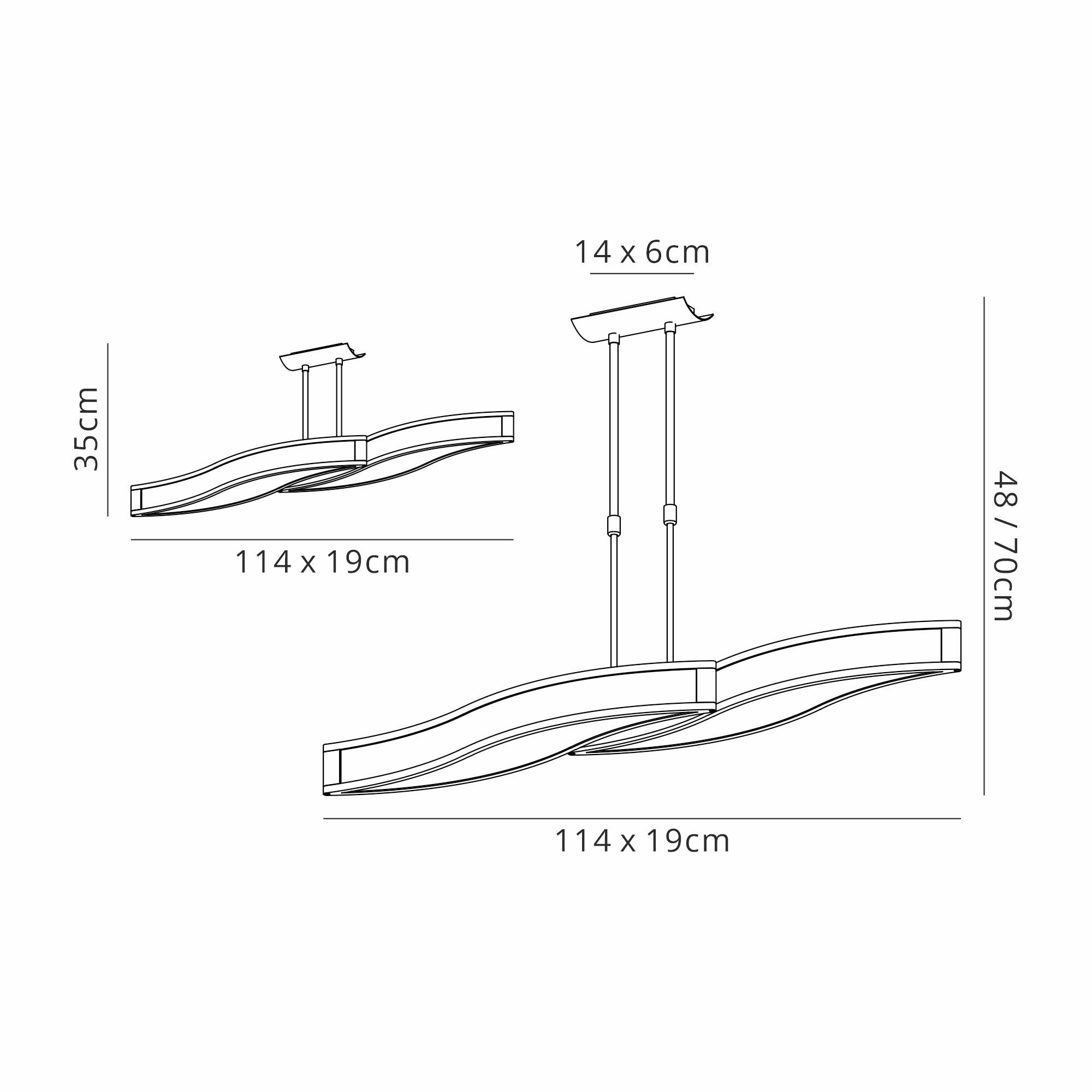 Sintesys Linear Telescopic Convertible To Semi Flush