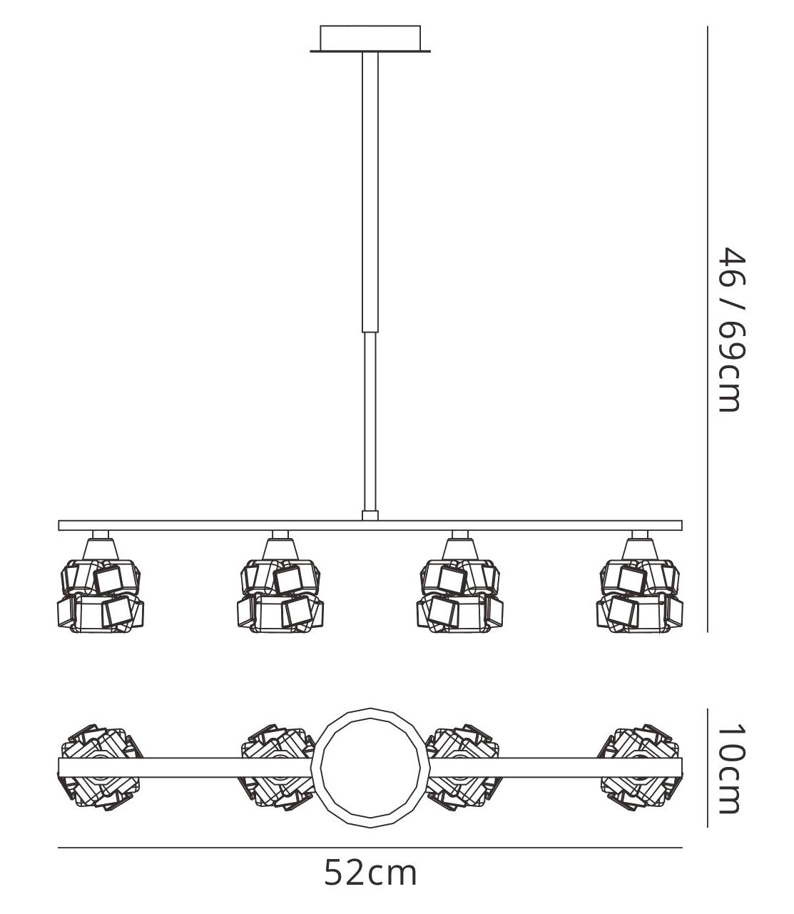 Ice Linear Pendant