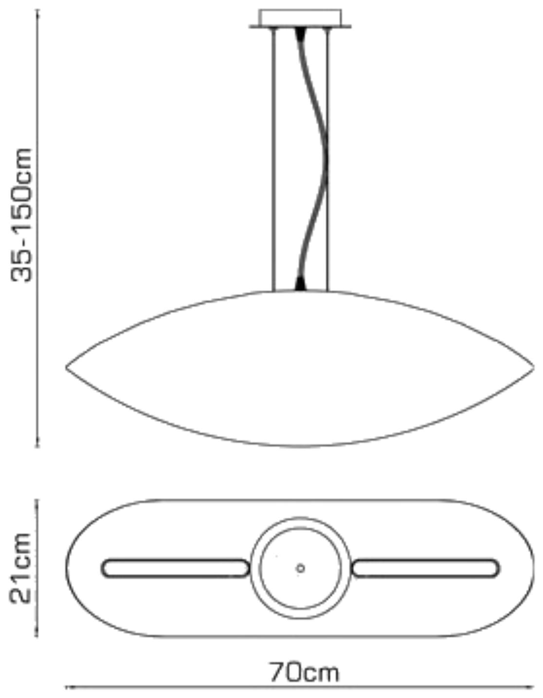 Pasion Rectangular Pendant