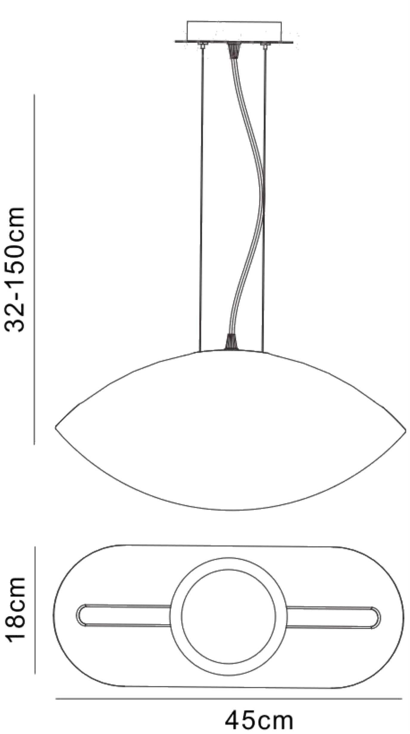 Pasion Rectangular Pendant