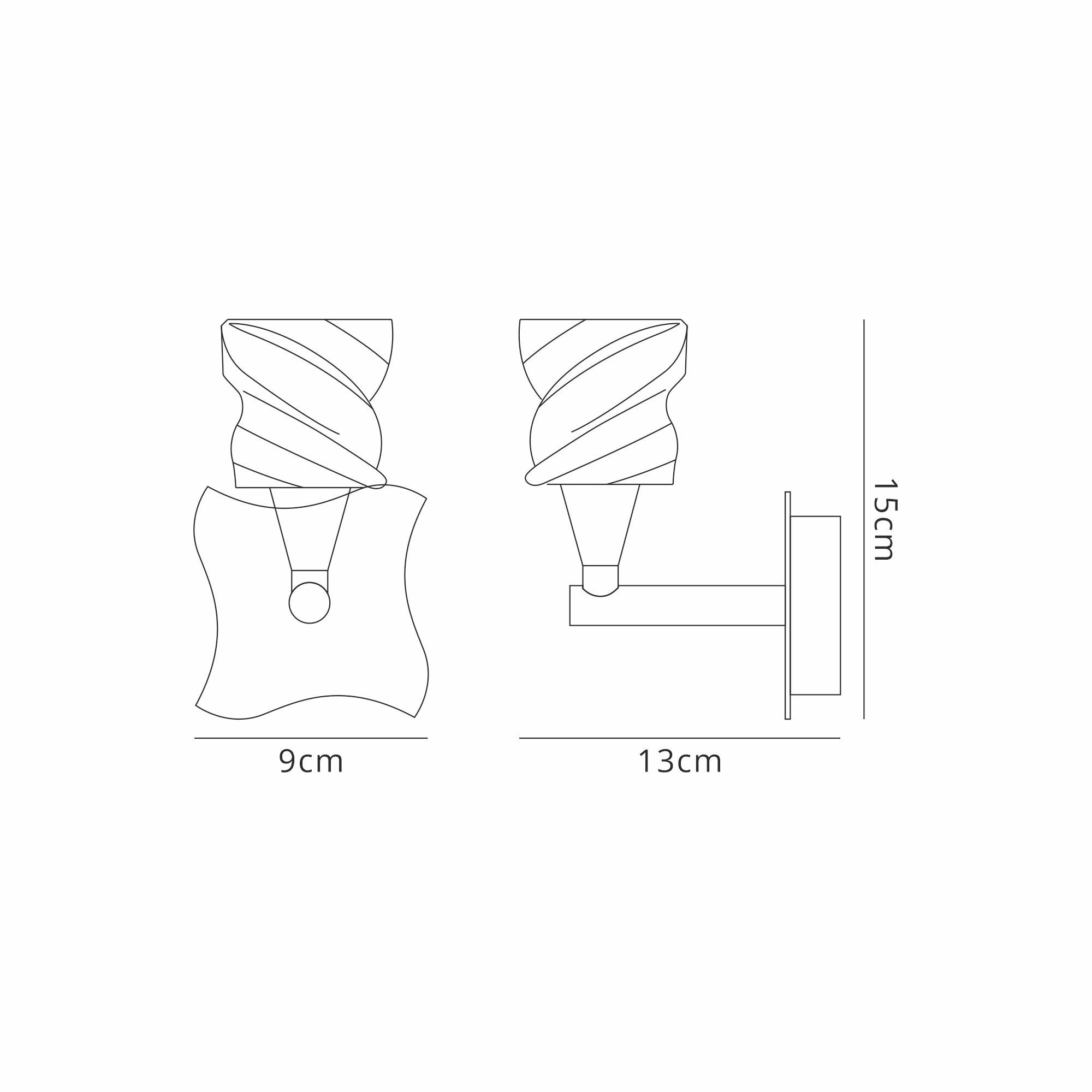 Salomon Wall Lamp Switched