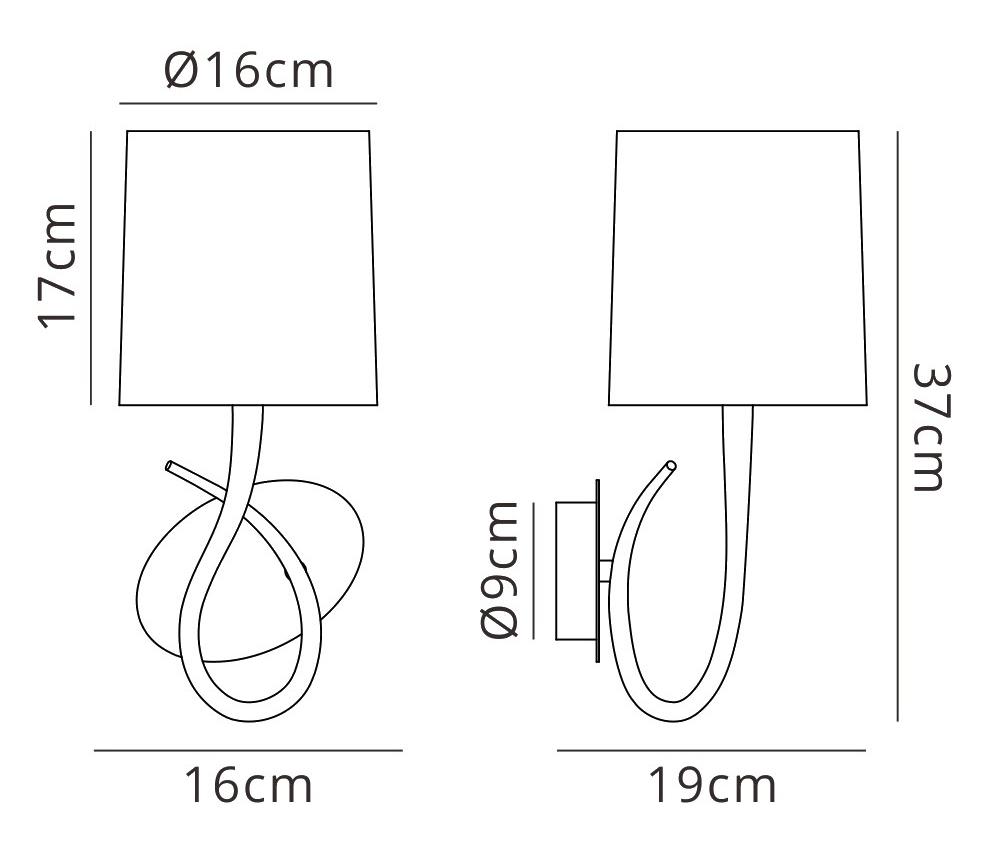 Lua Wall Lamp