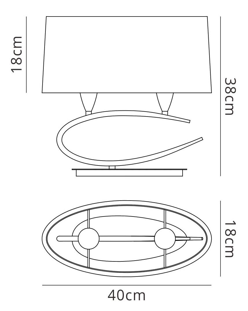 Lua Table Lamp