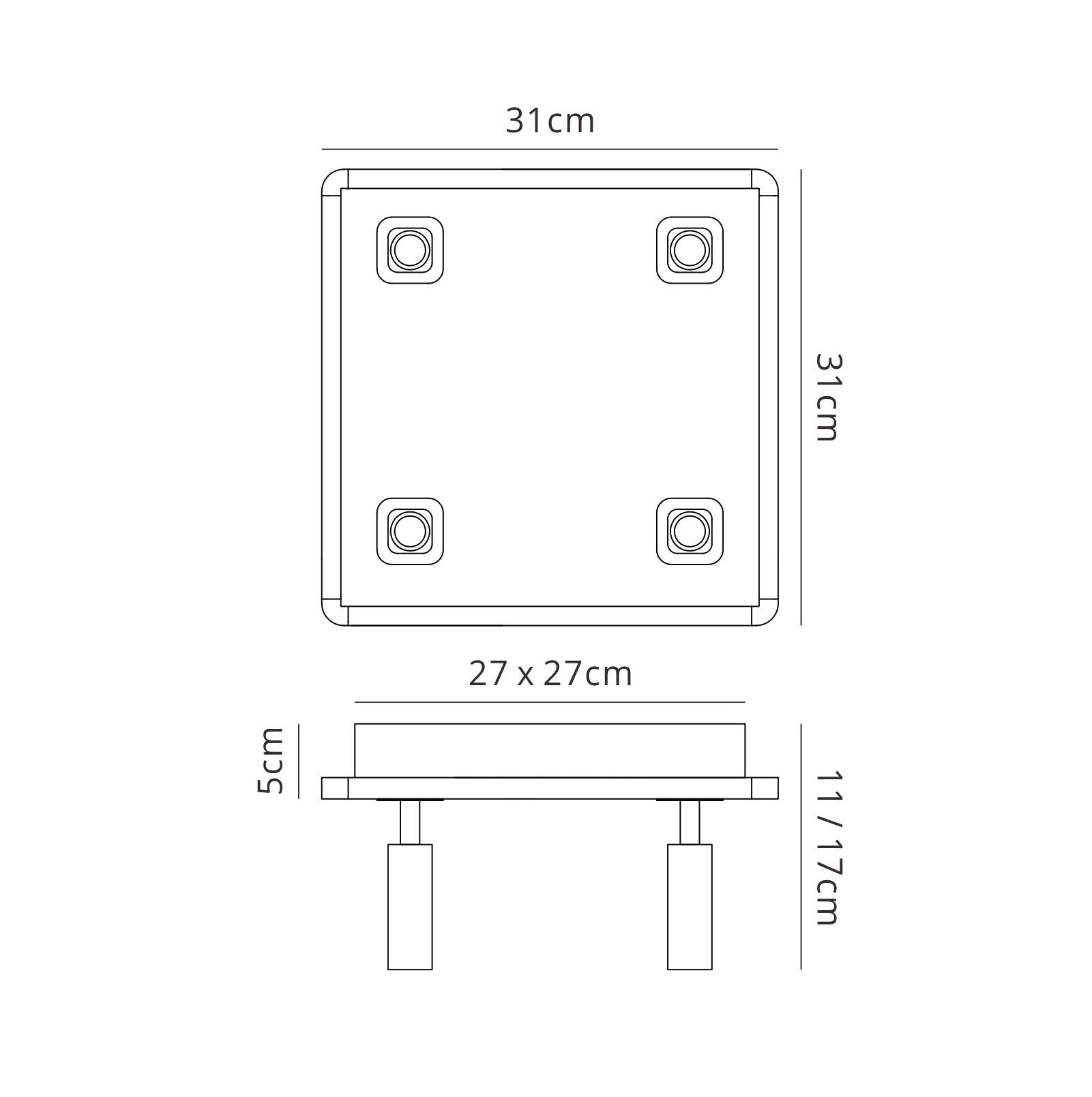 Ibiza Flush Ceiling Light