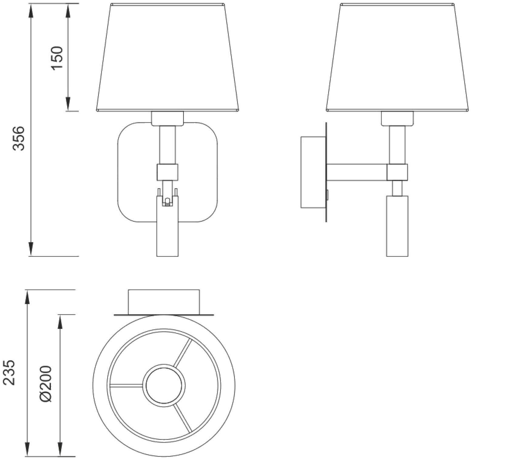 Habana Switched Wall Lamp
