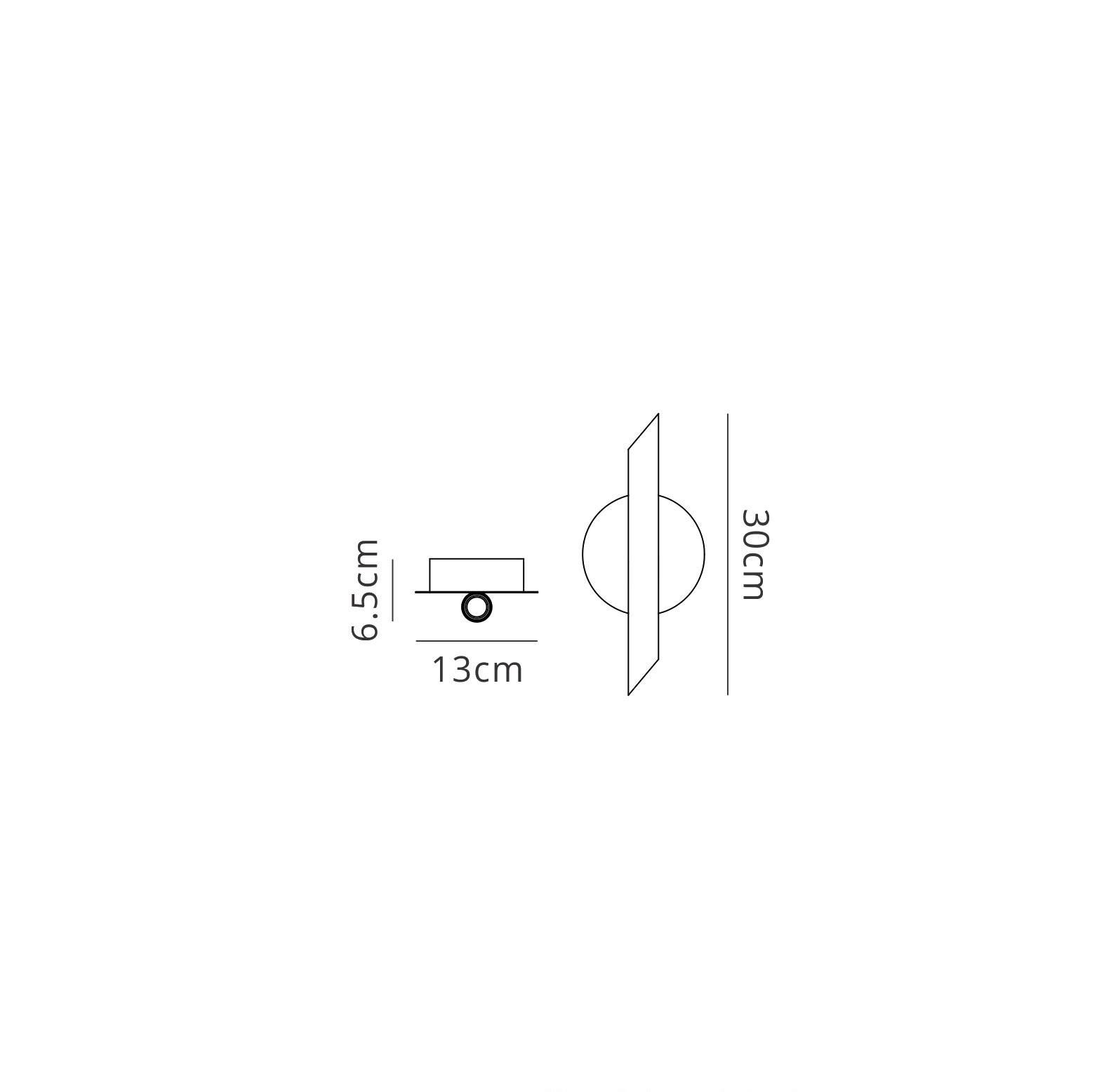 Take Blanco Wall Lamp