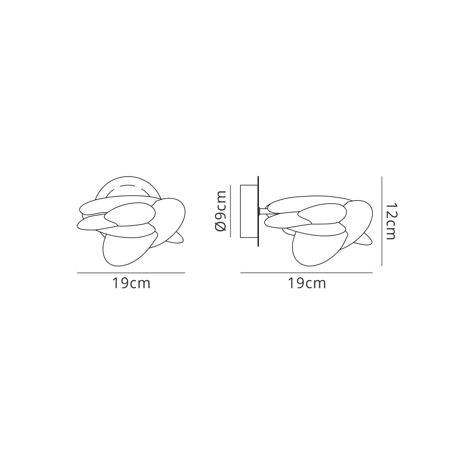 Nido Wall Light 1 x 6W LED 3000K, 500lm, Chrome, 3yrs Warranty