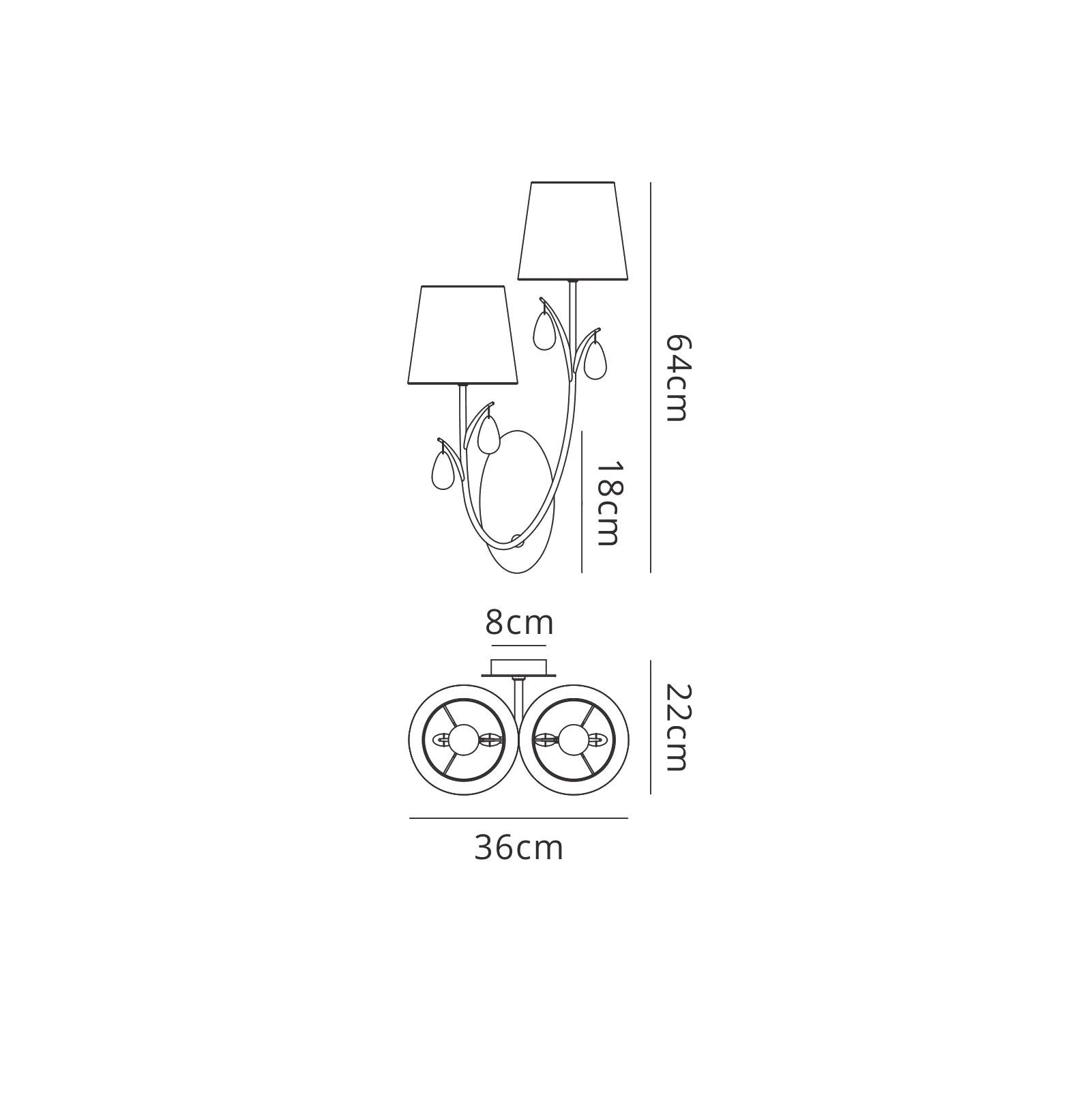 Andrea Wall Light