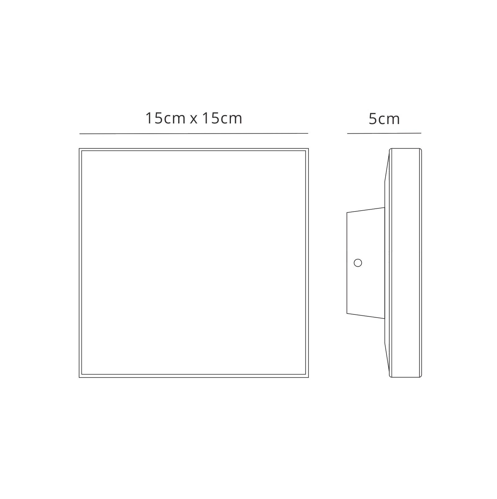 Bora Square Wall Lamp