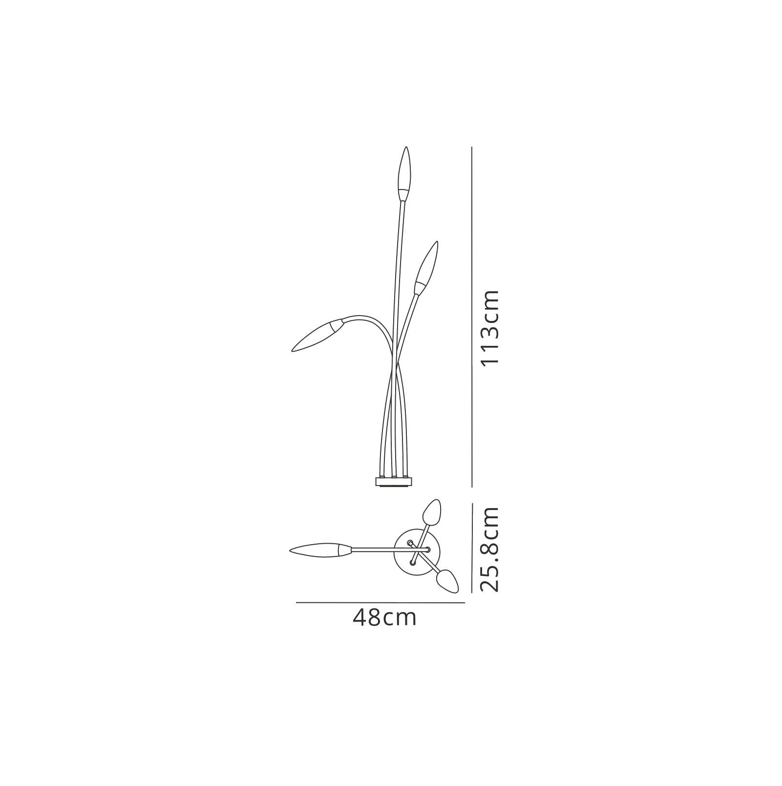 Espiga Multi-Head Post Lamp