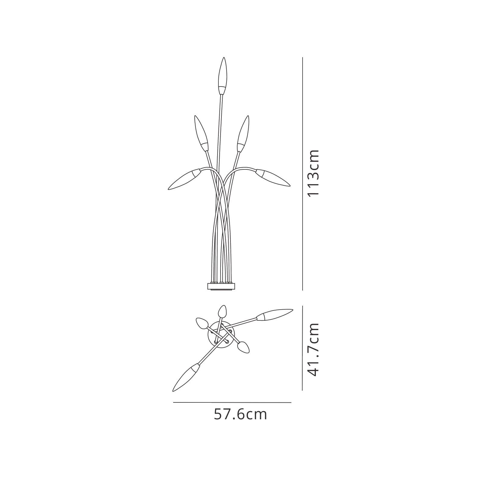 Espiga Multi-Head Post Lamp