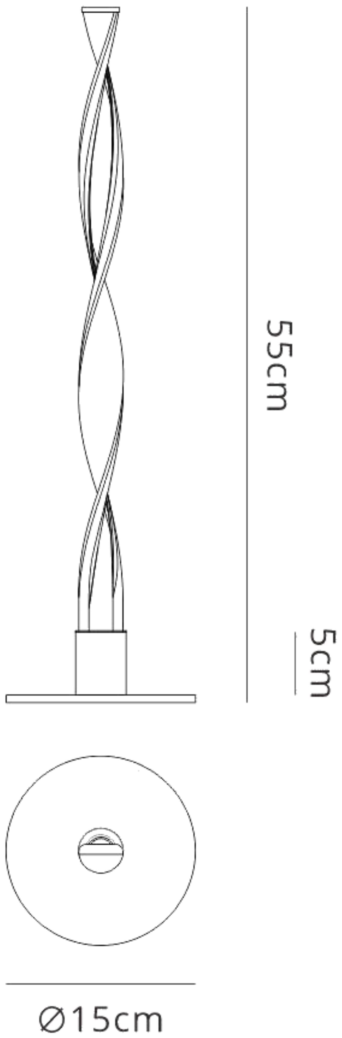 Madagascar Table Lamp, 9W LED, 3000K, 630lm, IP20, Sand White, 3yrs Warranty