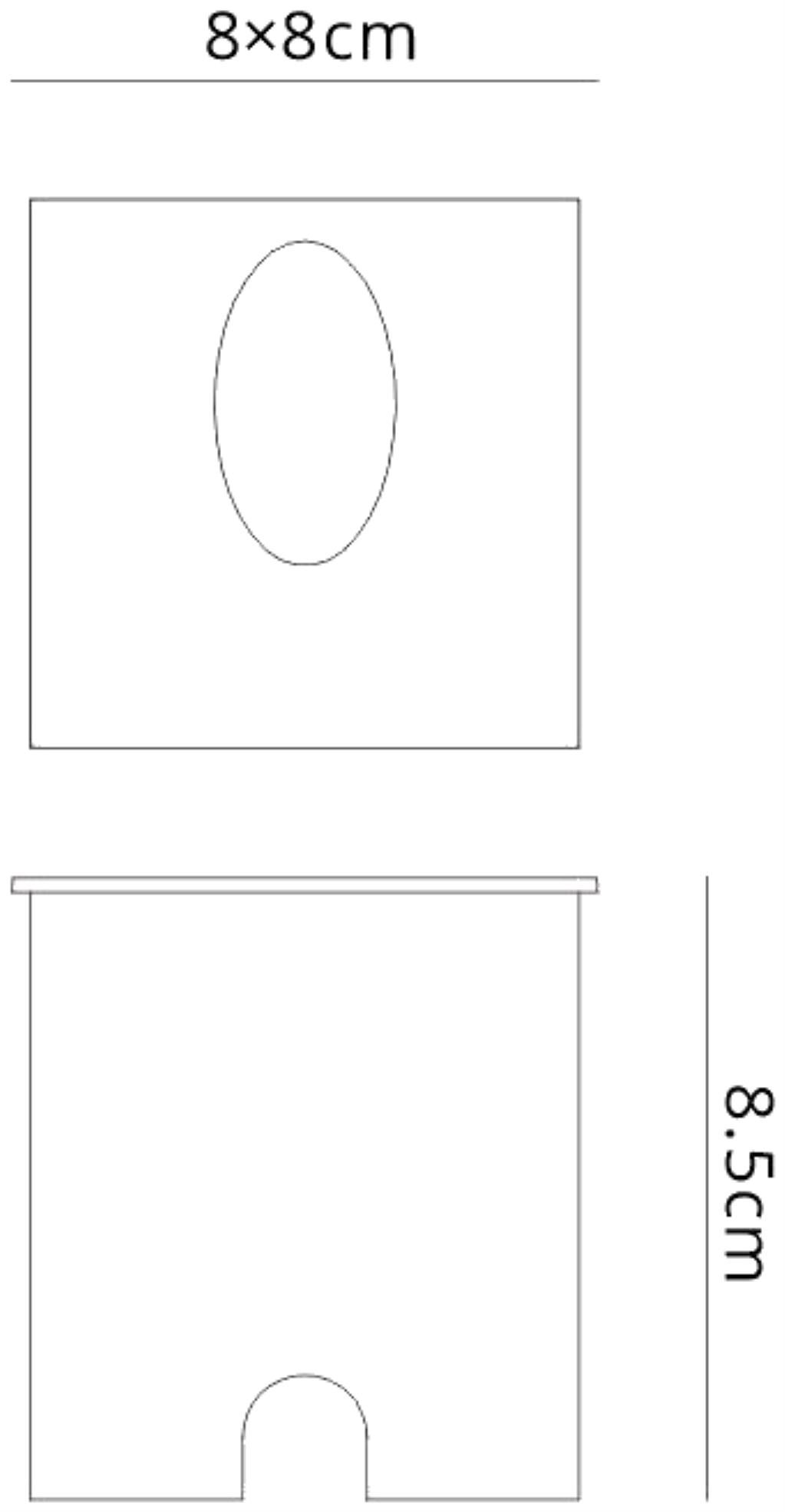 Aspen Recessed Wall Lamp Square Angled