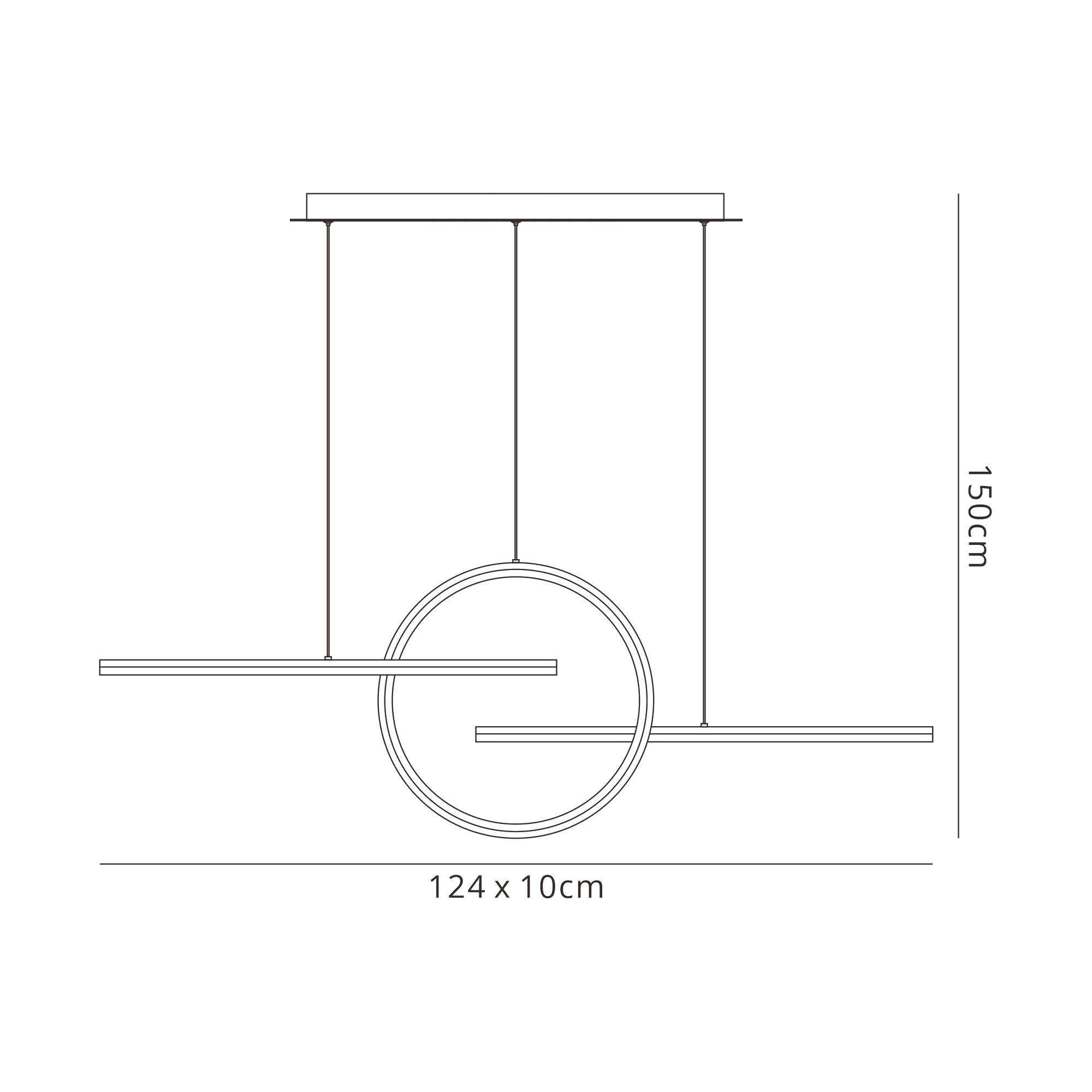Kitesurf Centre Loop Linear Pendant