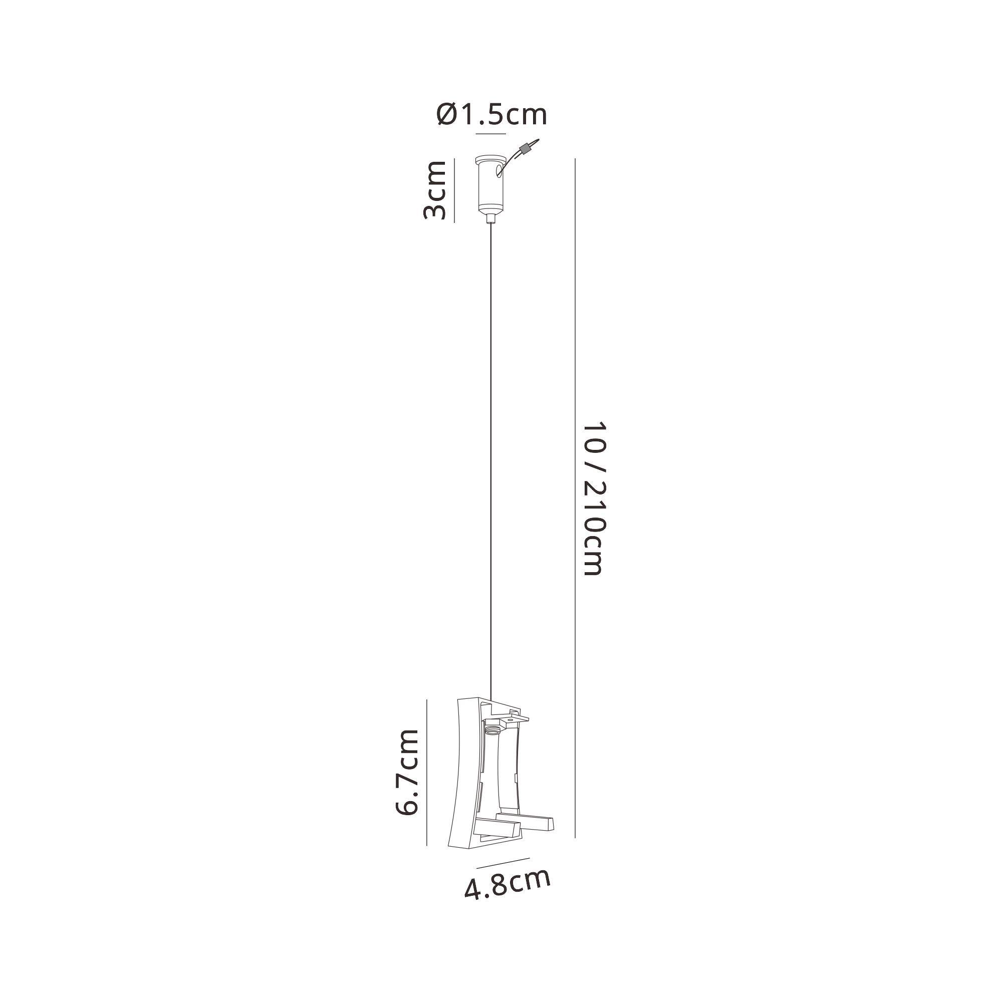 Hanok Non-Electric MIddle Connection With Fixing Wire, Black