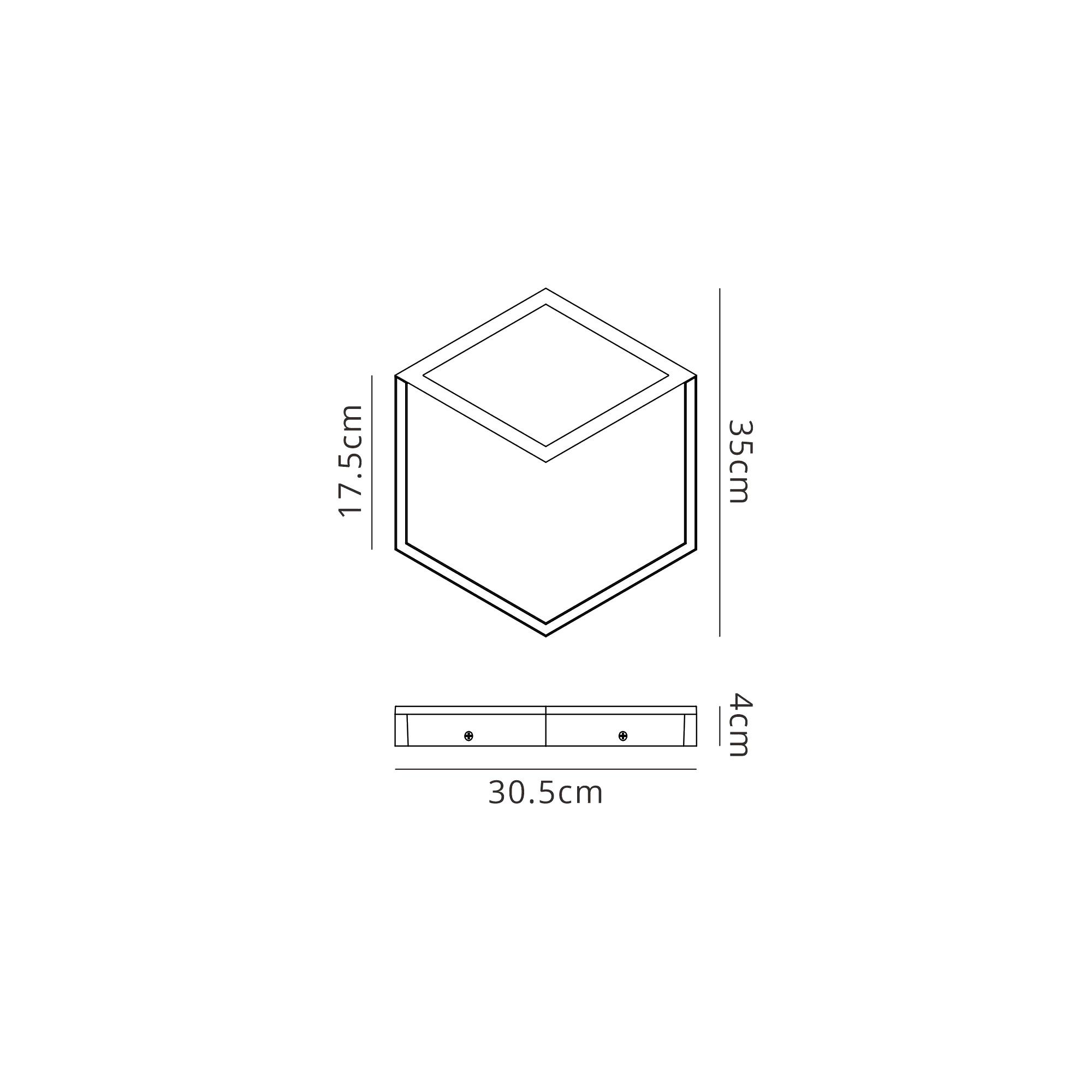 Kubick Ceiling/Wall Light Dimmable