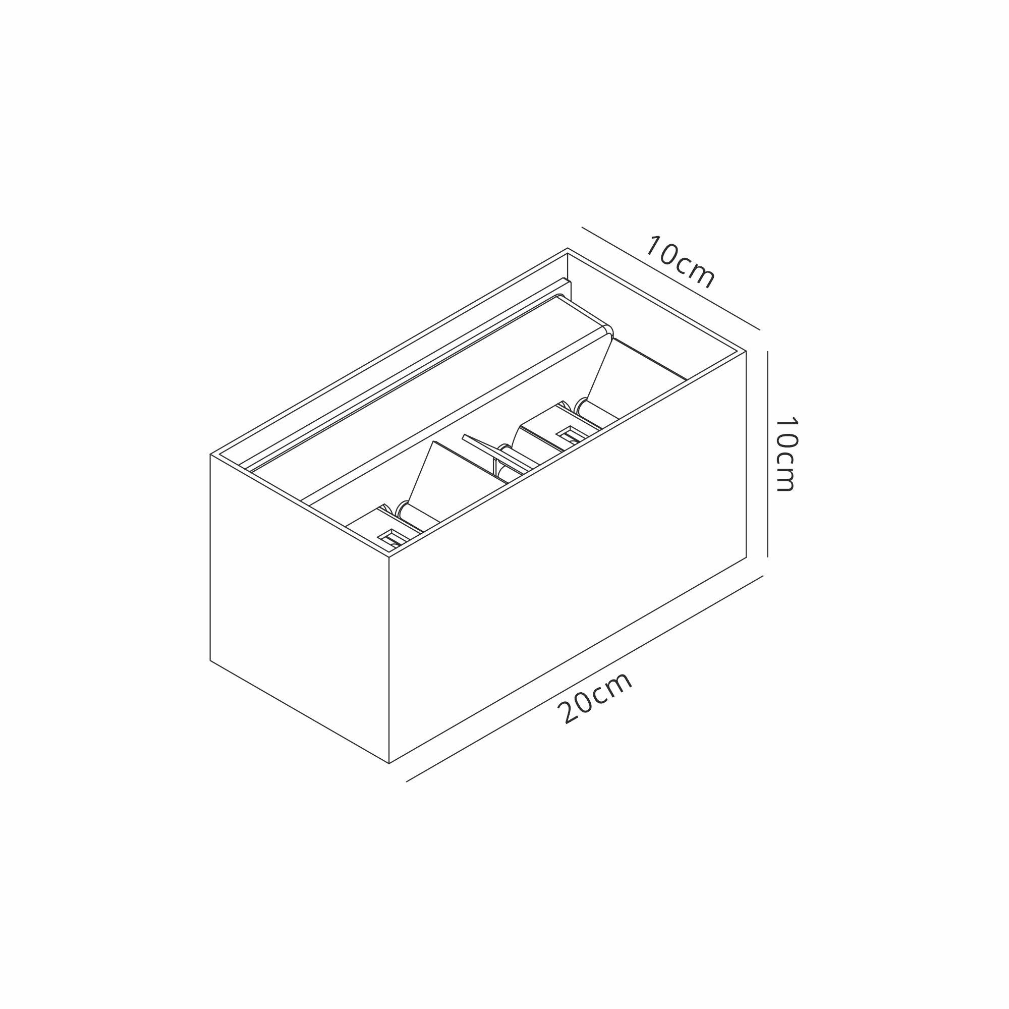 Davos Rectangle Wall Lamp