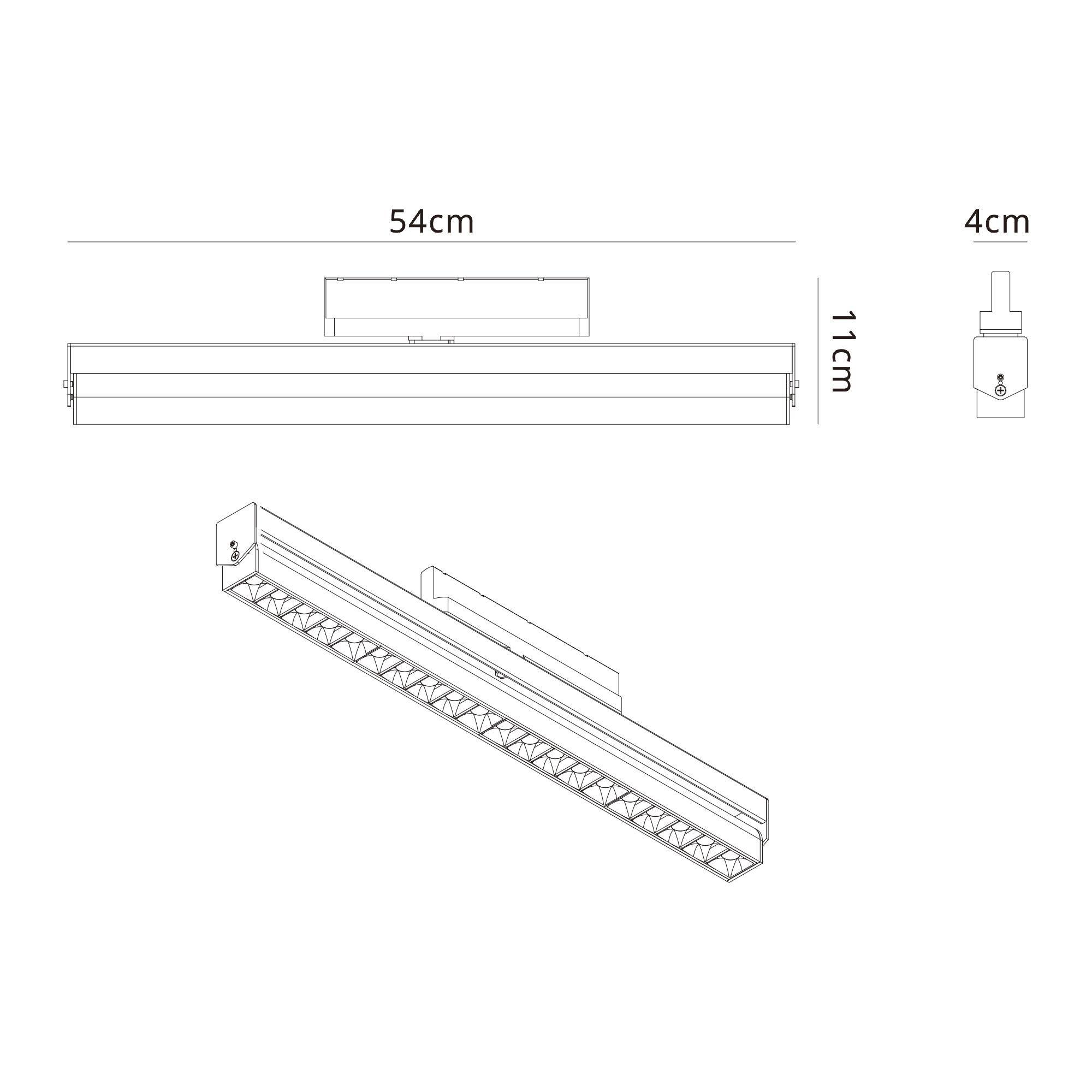 Creta Linear Track Light