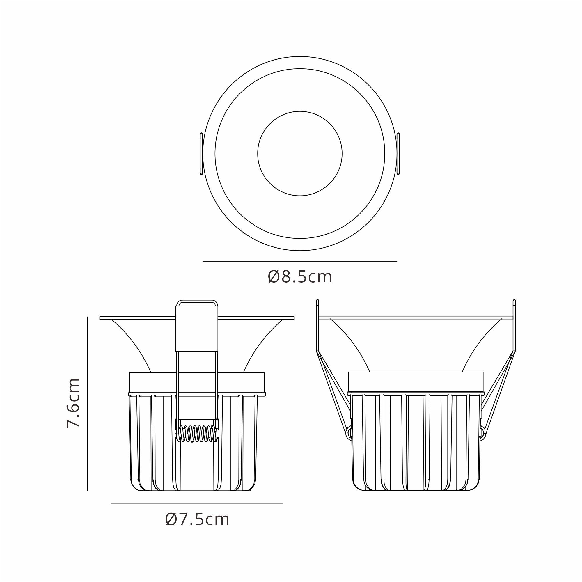 Rombok Downlight
