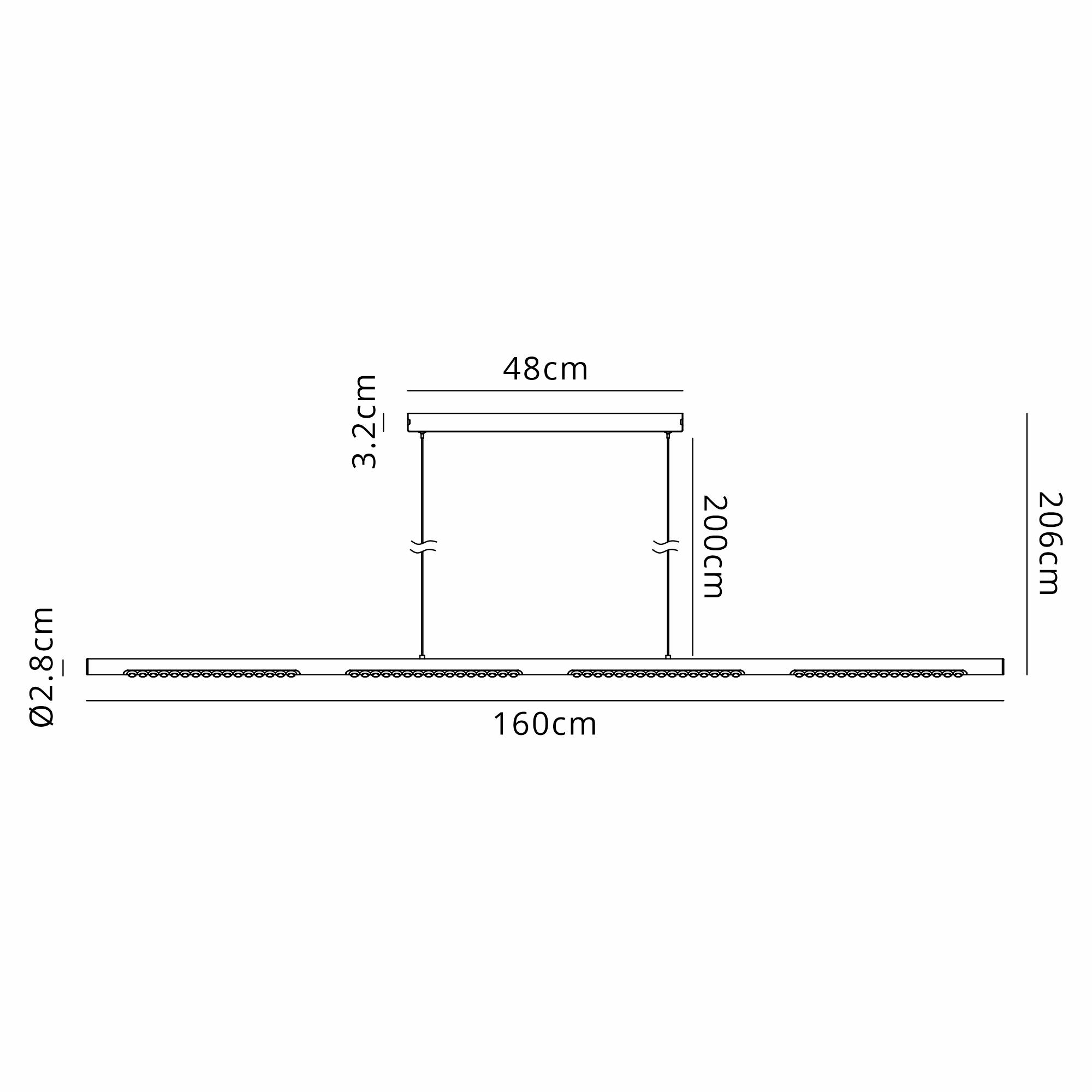 Meca Linear Pendant