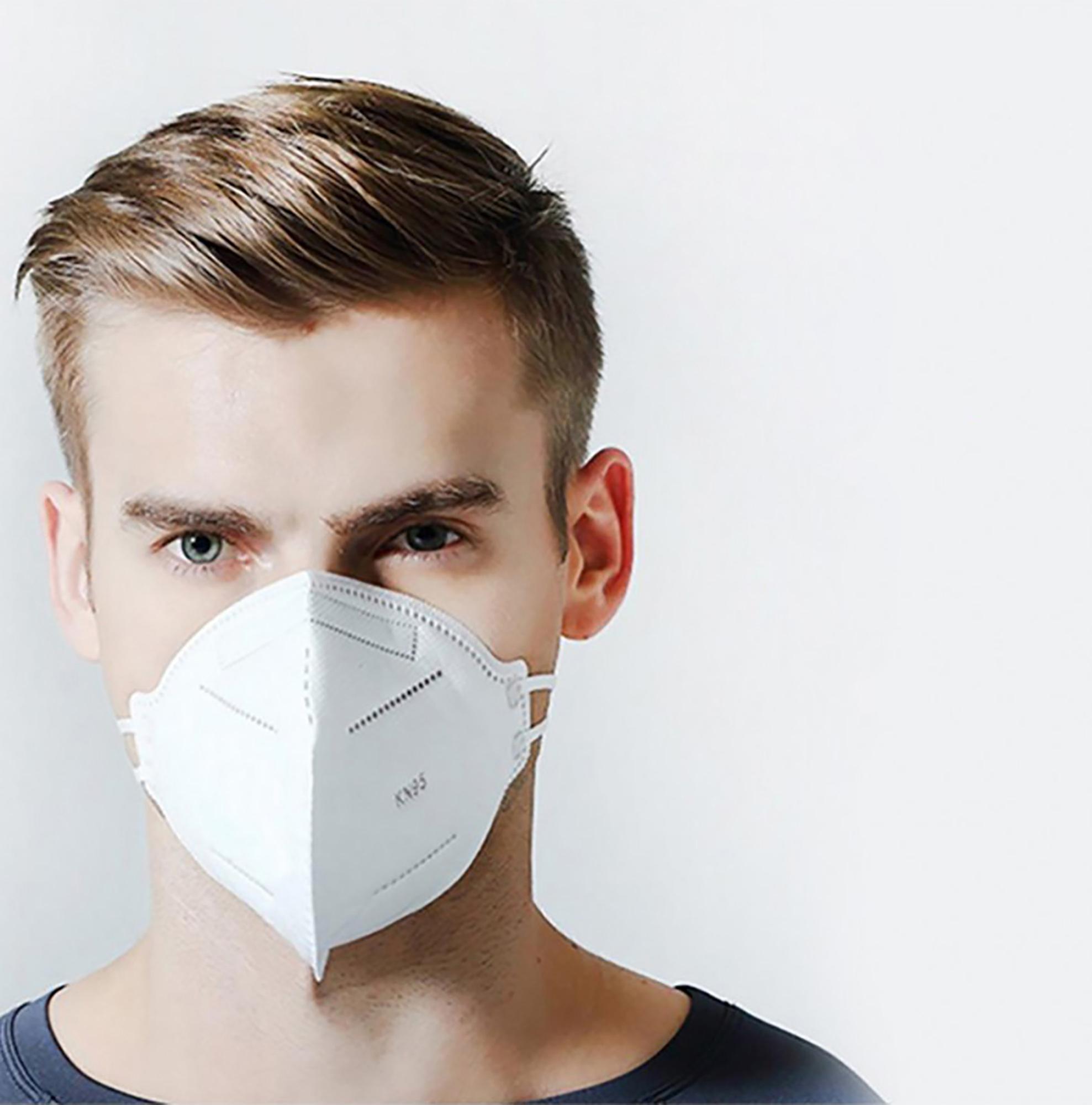 * KN95/FFP2 4 Layer Mask, (2 Packs 10) High Standard PP Non-Woven Fabrics, Effectively Resist Fine Particles (PM2.5) >=95%, Breathable & Comfortable.