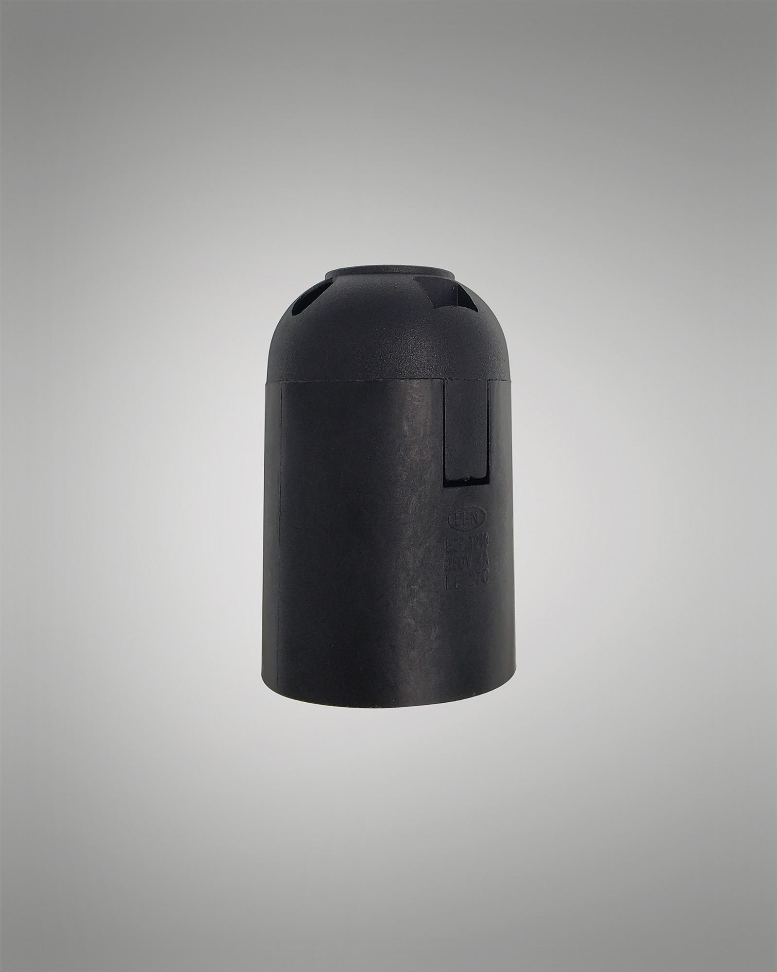 Additions E27 Black Lampholder