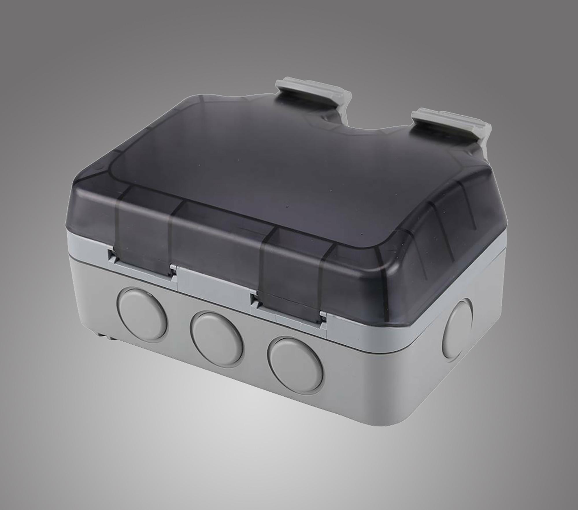 * Additions, Exterior IP66 2 Gang 13Amp Switched Double Socket