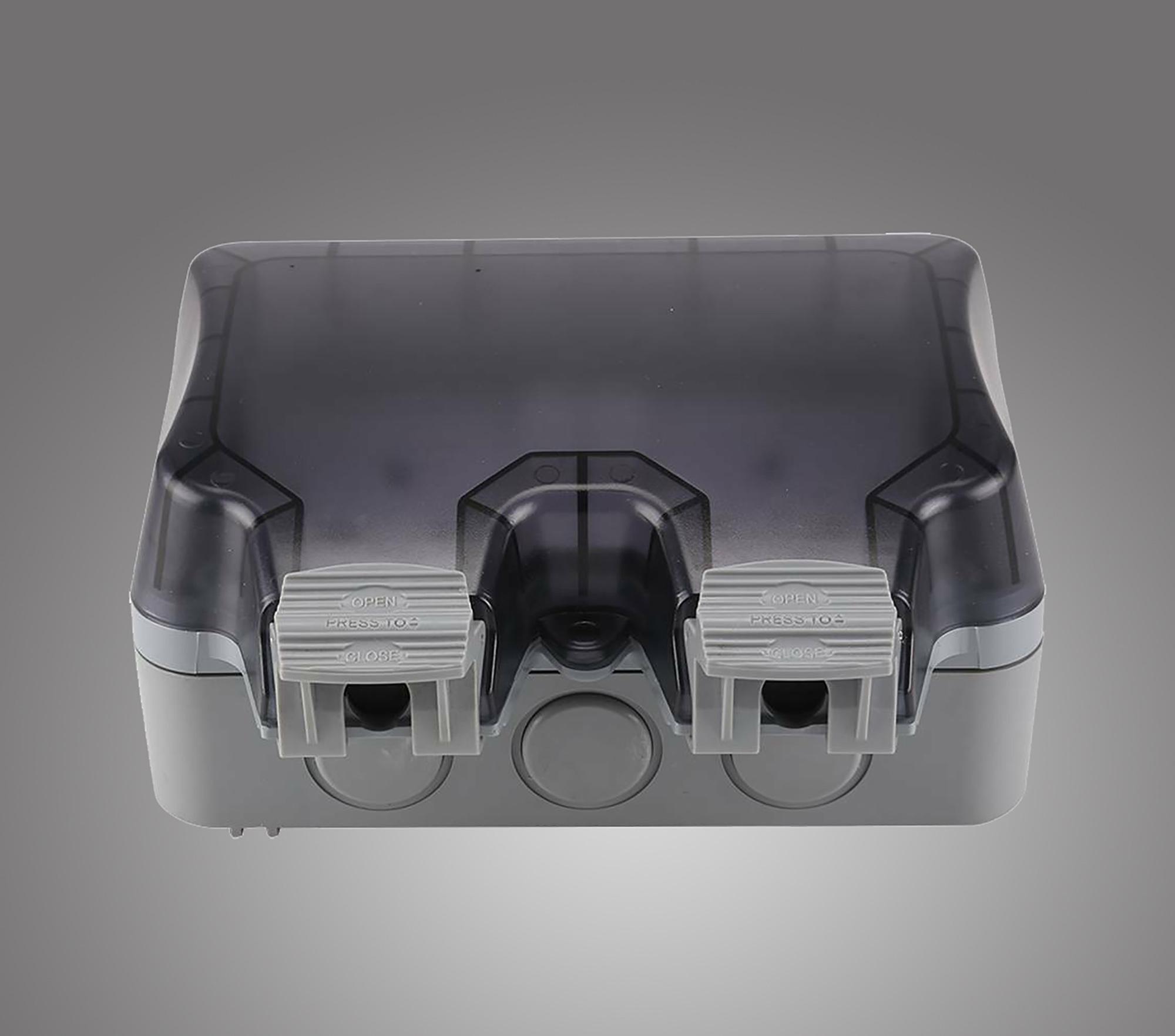 * Additions, Exterior IP66 2 Gang 13Amp Switched Double Socket