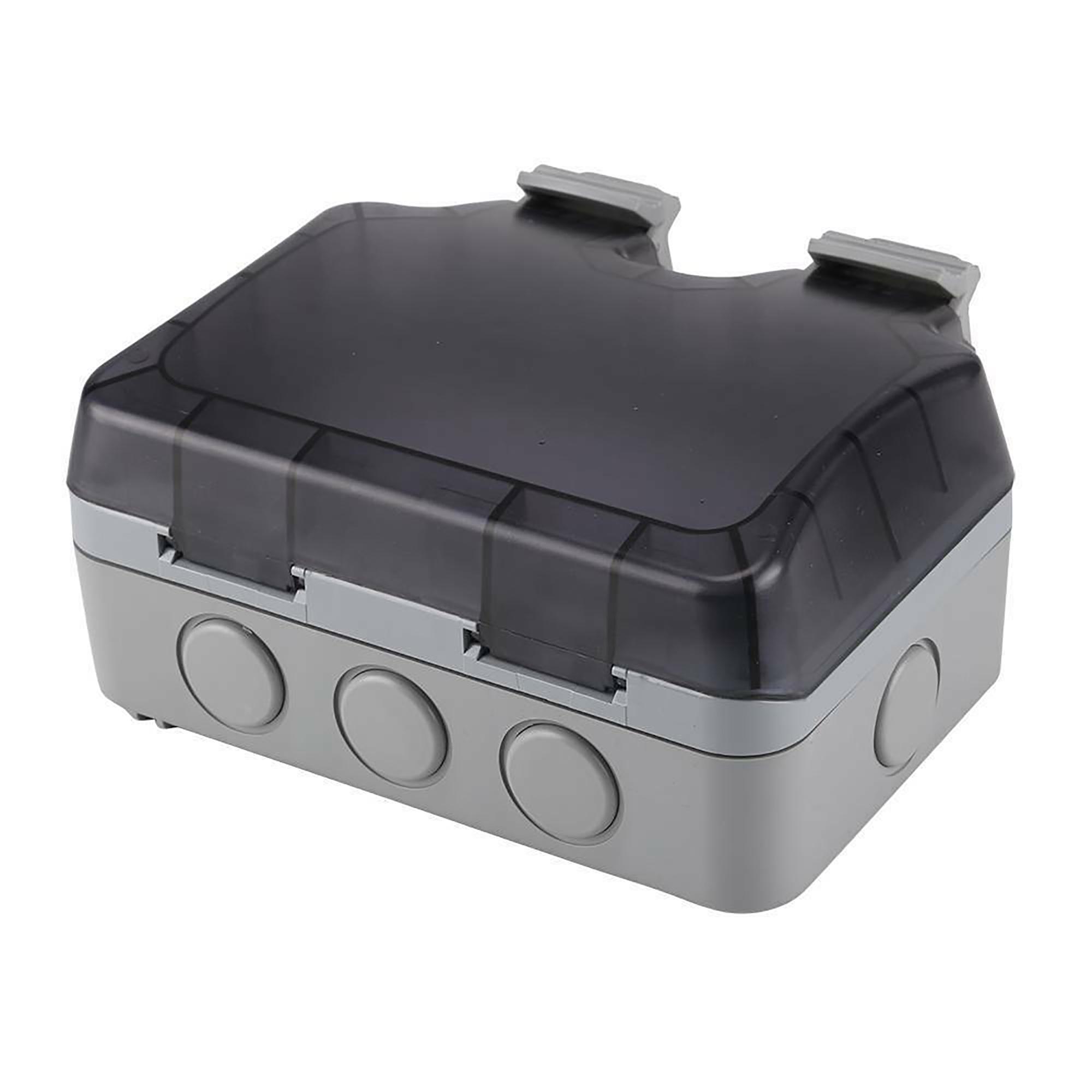 * Additions, Exterior IP66 2 Gang 13Amp Switched Double Socket