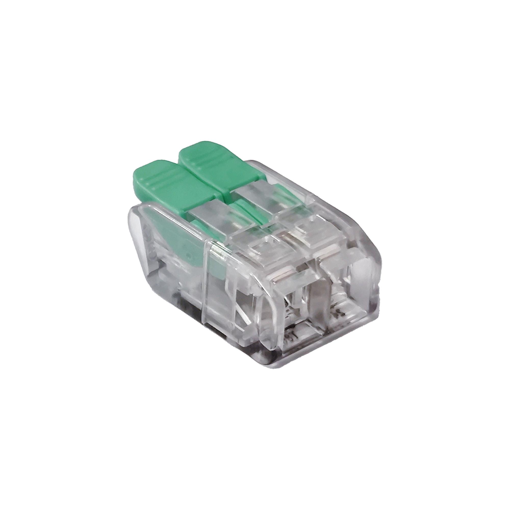 Additions 2 Way Quick Lever Connector Clear (10 Pack)