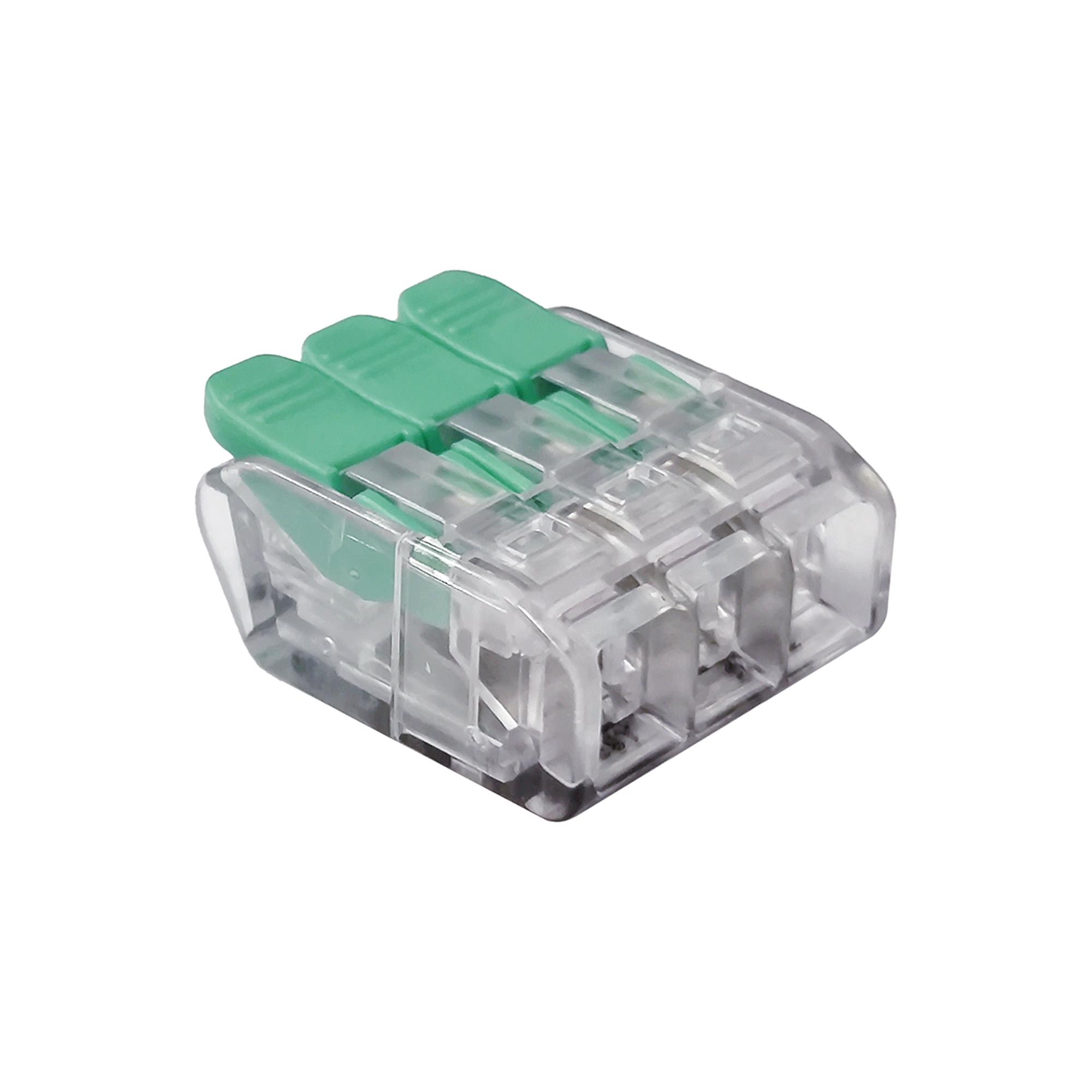 Additions 3 Way Quick Lever Connector Clear (10 Pack)