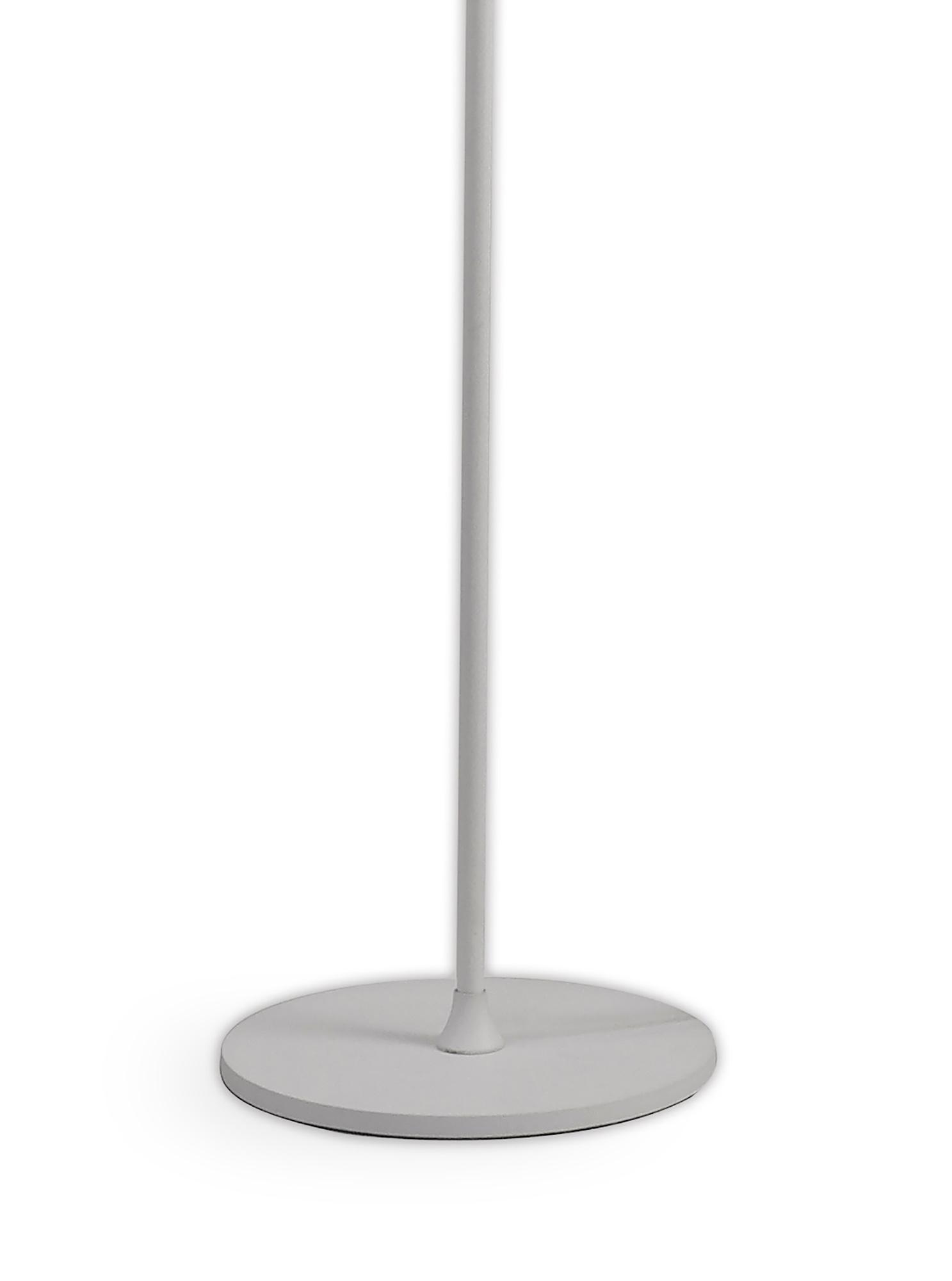 Adn 10 Light Floor Lamp 158cm, 30W LED, 3000K, 1650lm, White, 3yrs Warranty