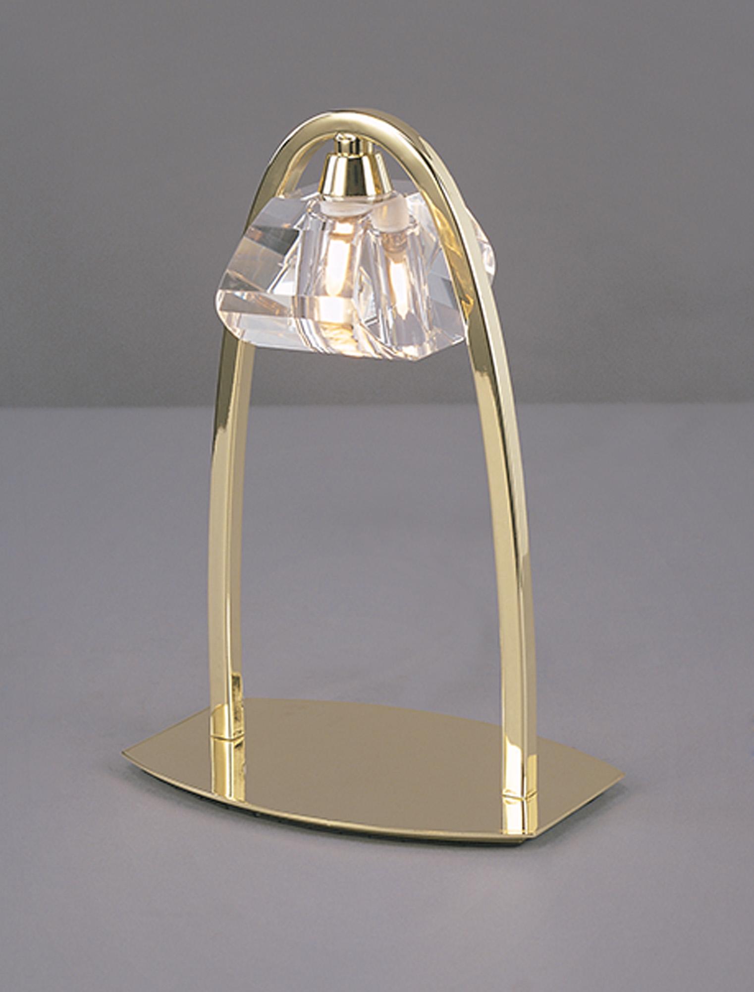 Alfa Large Crystal Table Lamp