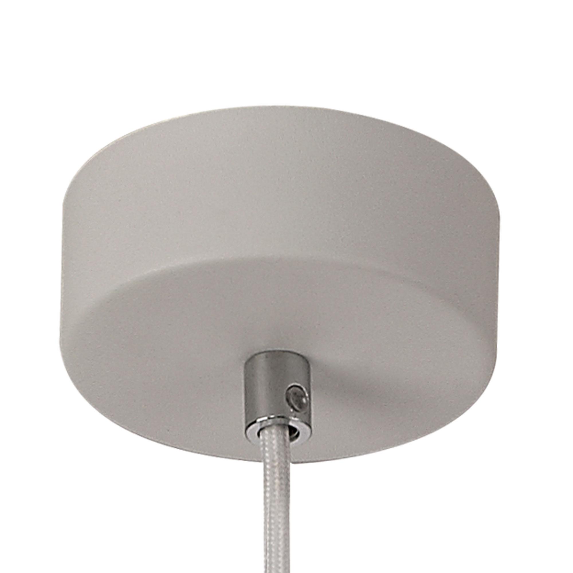 Alina 9cm Cylinder Pendant, 1 x GU10, White Paintable Gypsum