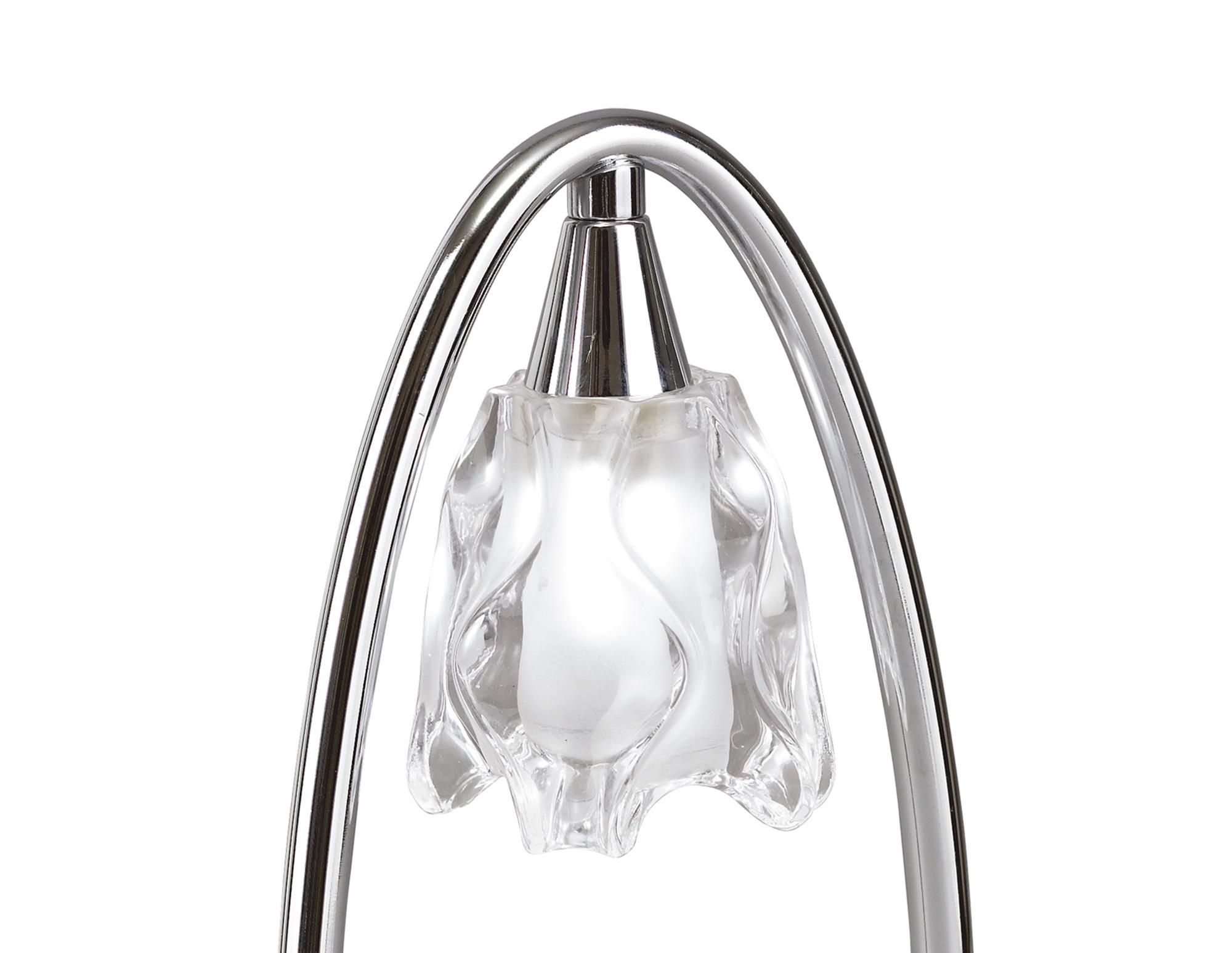 Amel Table 1 Light G9, Polished Chrome