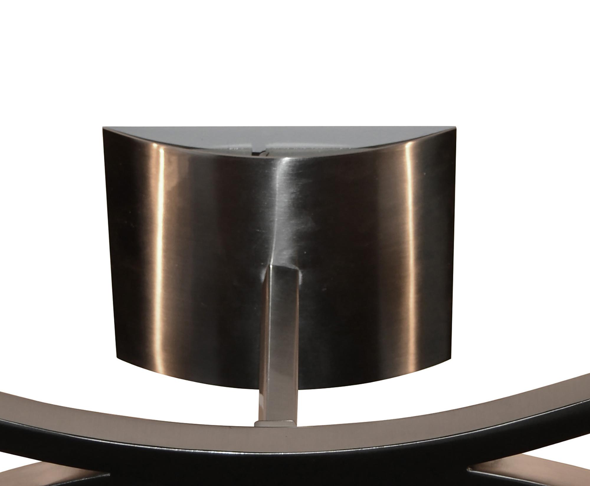 (0037 004) Arco 47cm Ceiling 4 Light G9, Satin Nickel