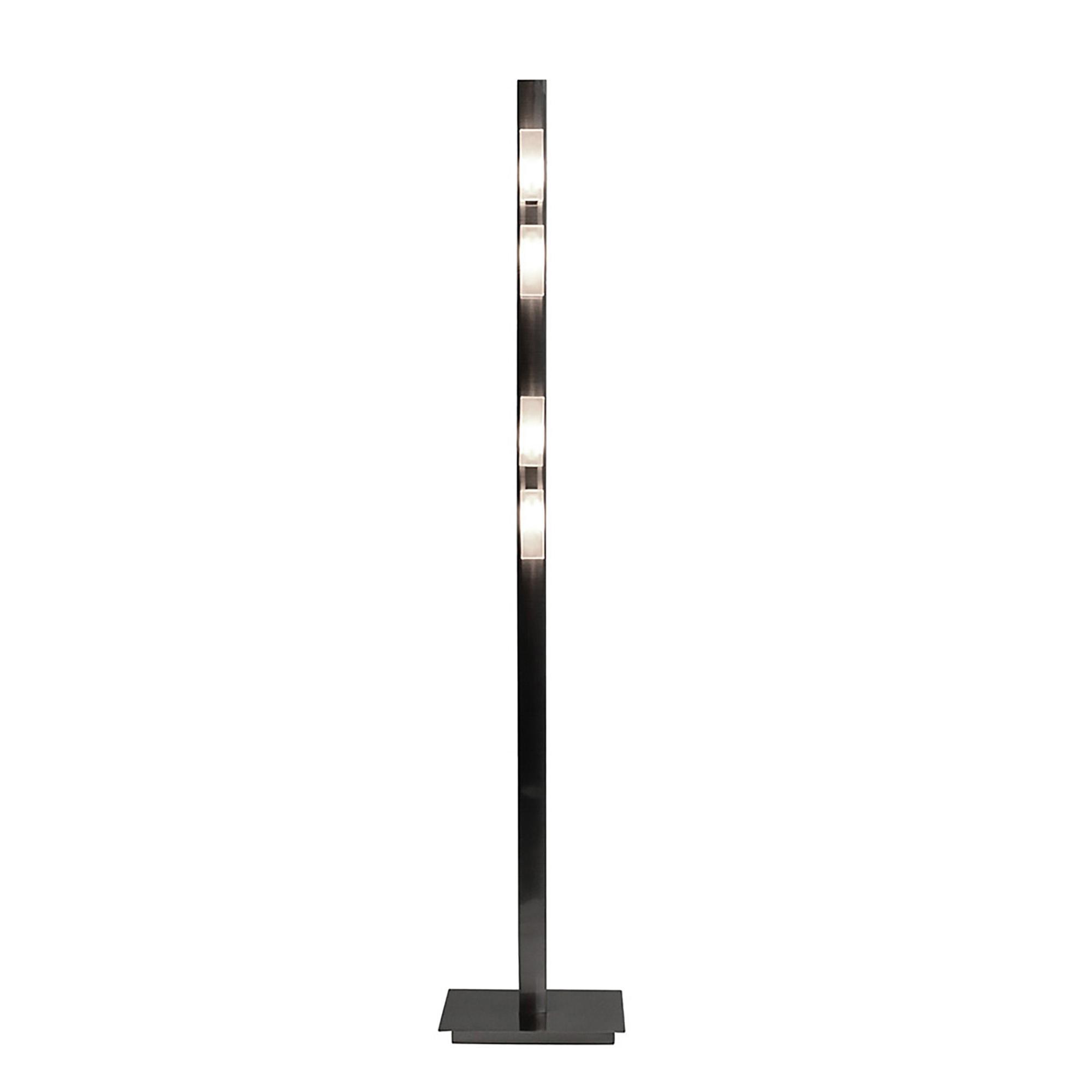 (0037 011) Arco 4 Light G9 Floor Lamp, Satin Nickel, NOT LED/CFL Compatible