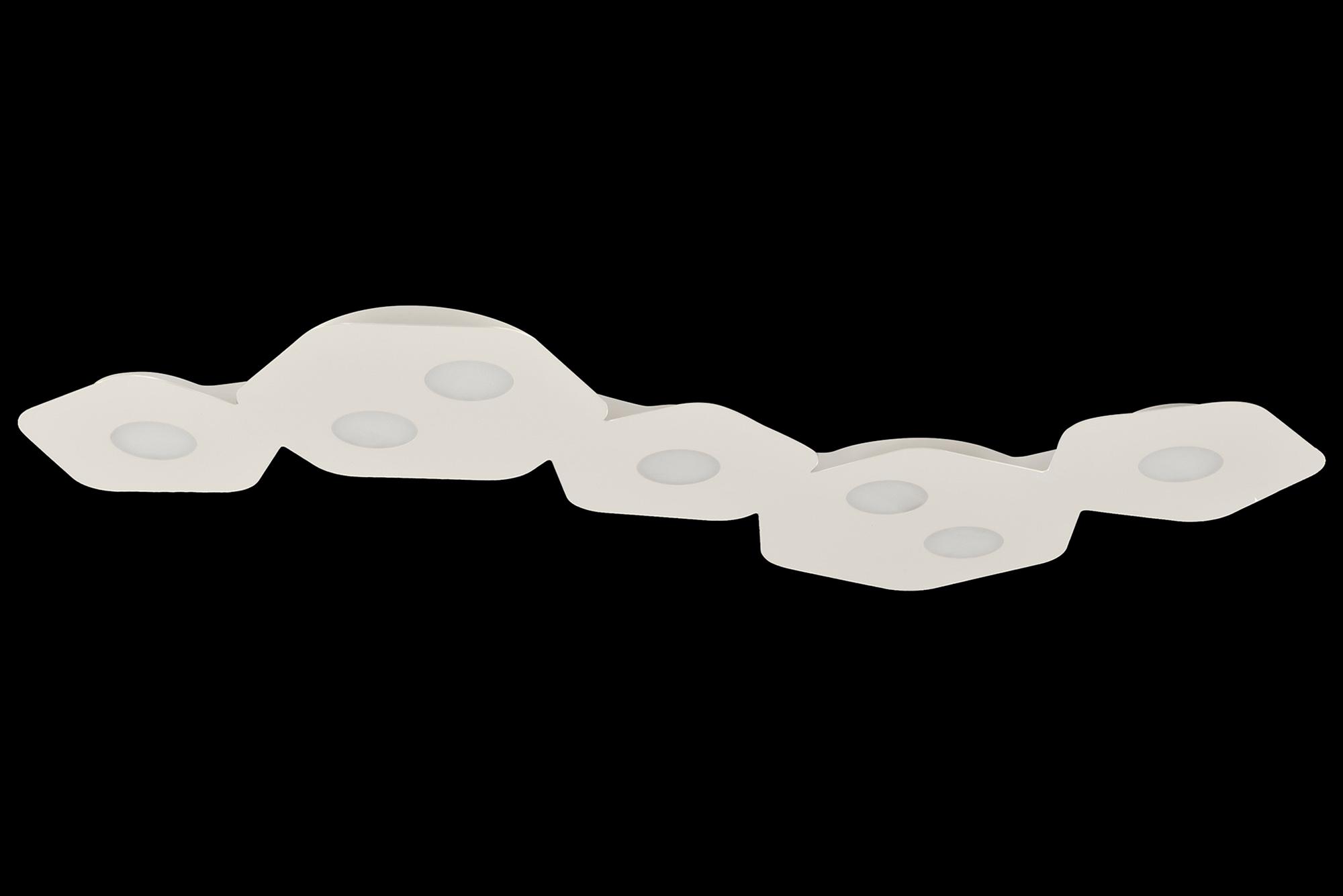 Area Linear Ceiling, 7 x GX53 (Max 9W, Not Included), Sand White