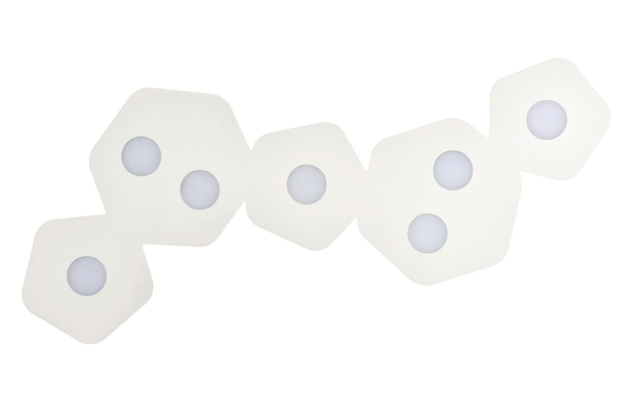 Area Linear Ceiling, 7 x GX53 (Max 9W, Not Included), Sand White