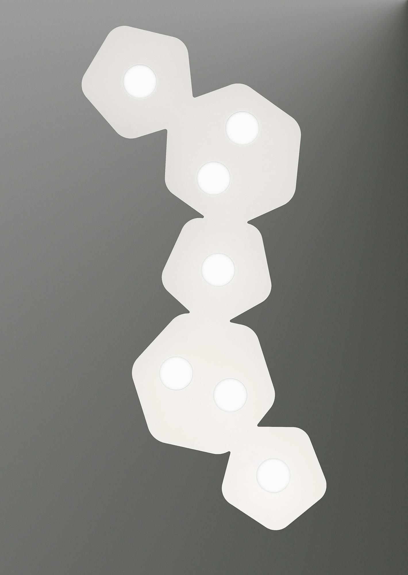 Area Linear Ceiling, 7 x GX53 (Max 9W, Not Included), Sand White